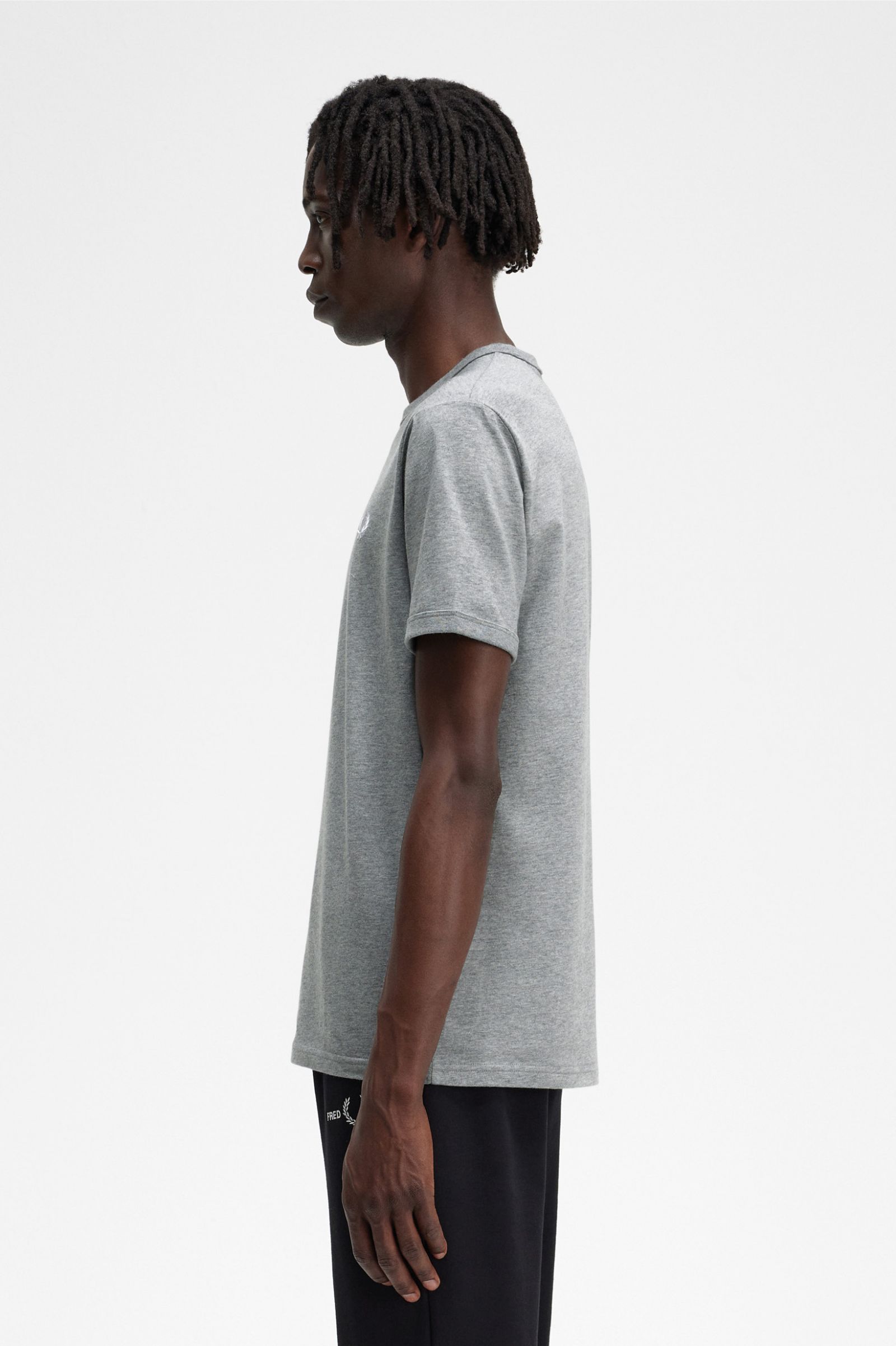 Ringer T-Shirt Steel Marl