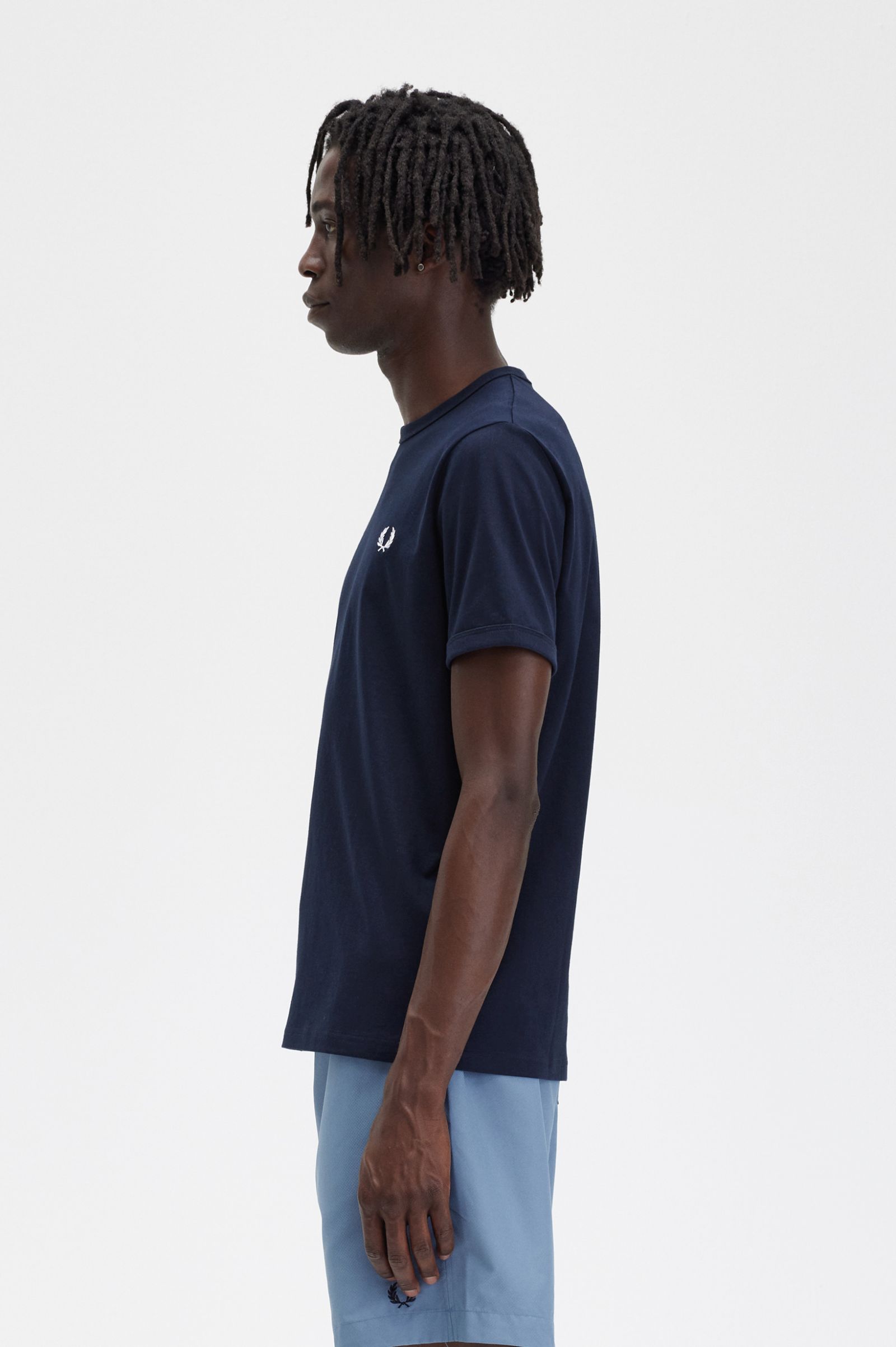 Ringer T-Shirt Navy