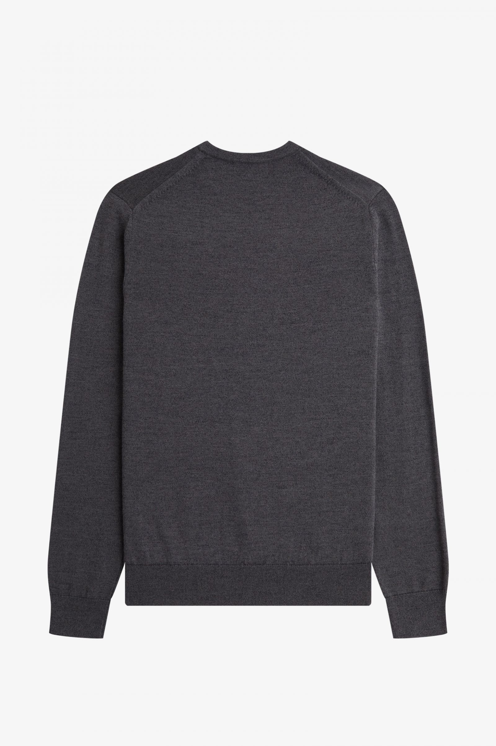 Classic Crew Neck Jumper Dark Grey Marl