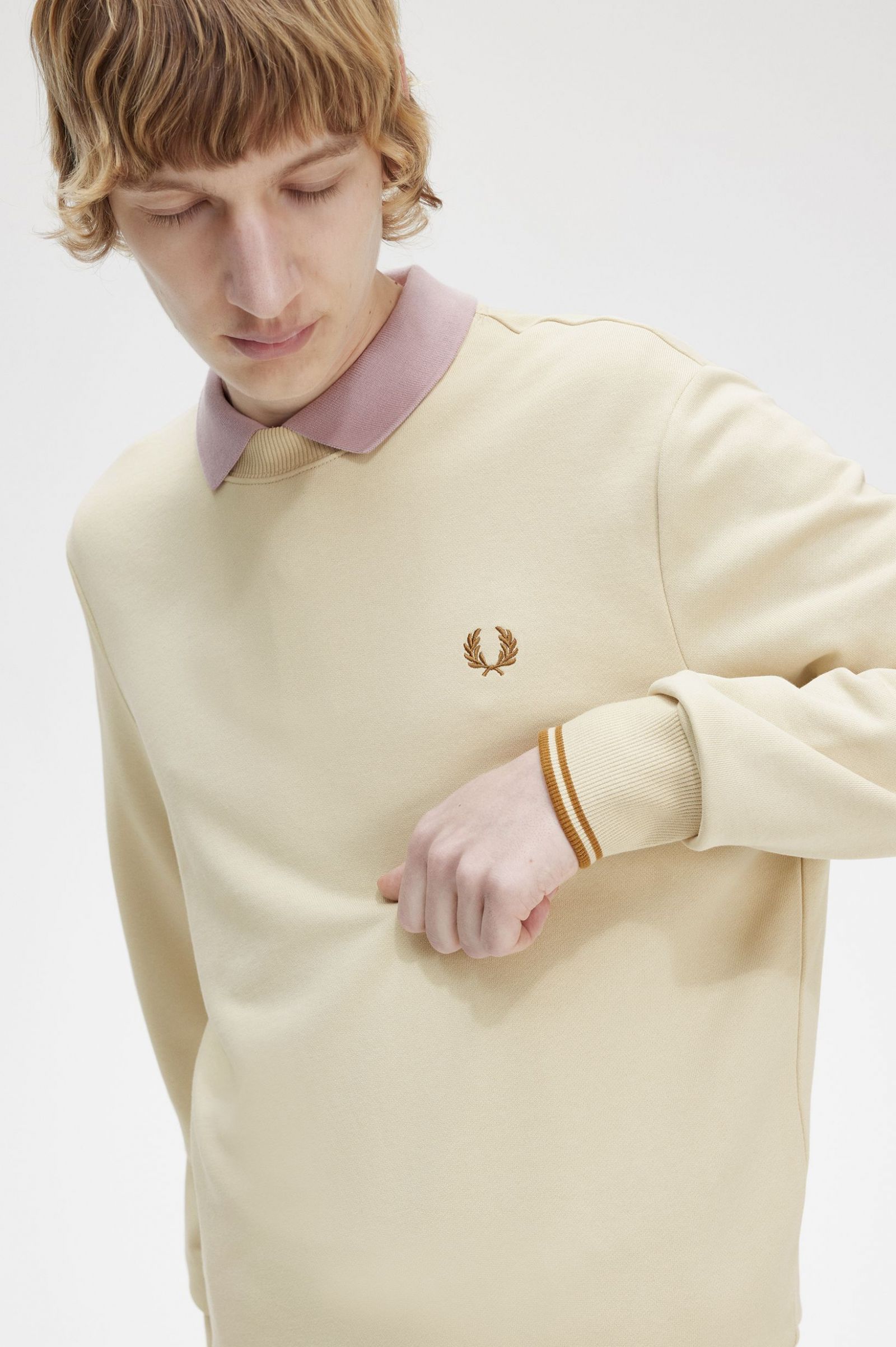 Crew Neck Sweatshirt Oatmeal