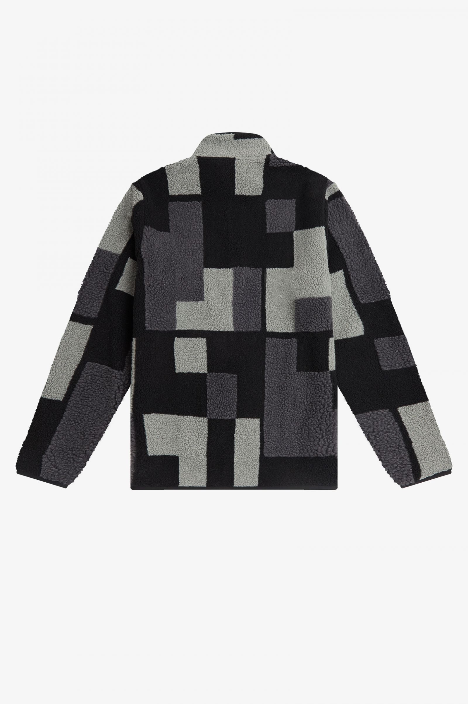 Pixel Borg Fleece Black