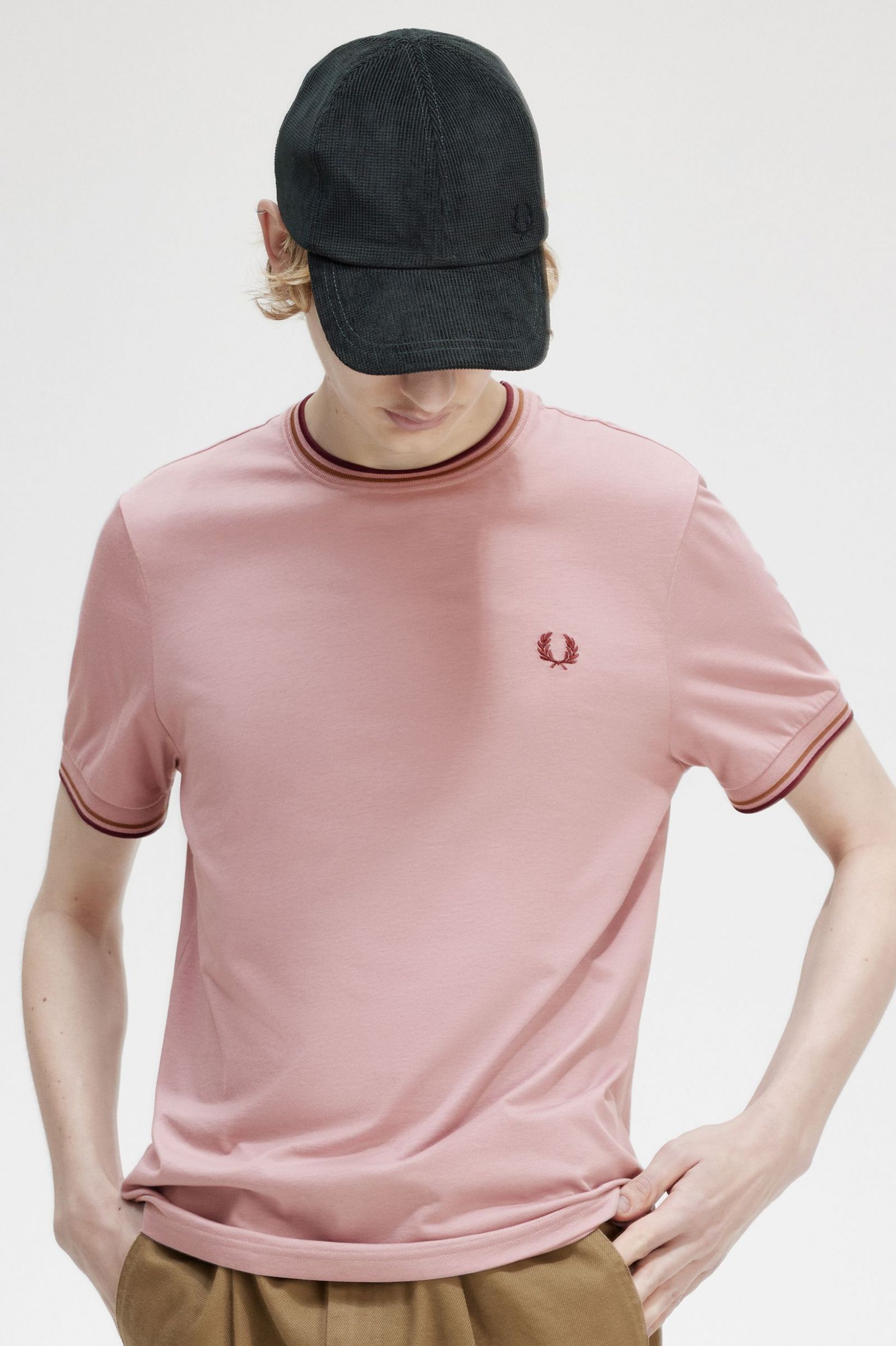 Twin Tipped T-Shirt Dusty Rose Pink