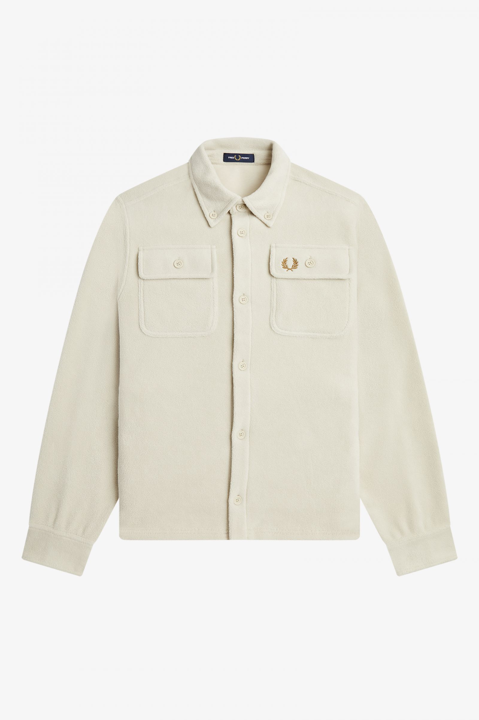 Fleece Overshirt Oatmeal