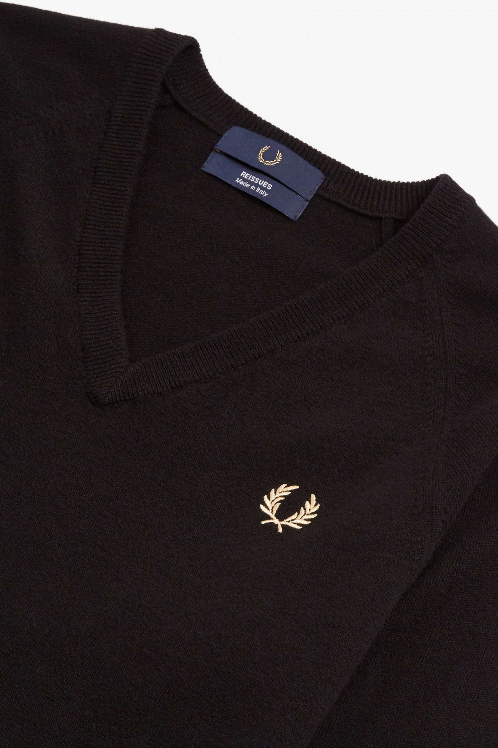 ReissuesLambswool V-Neck Jumper