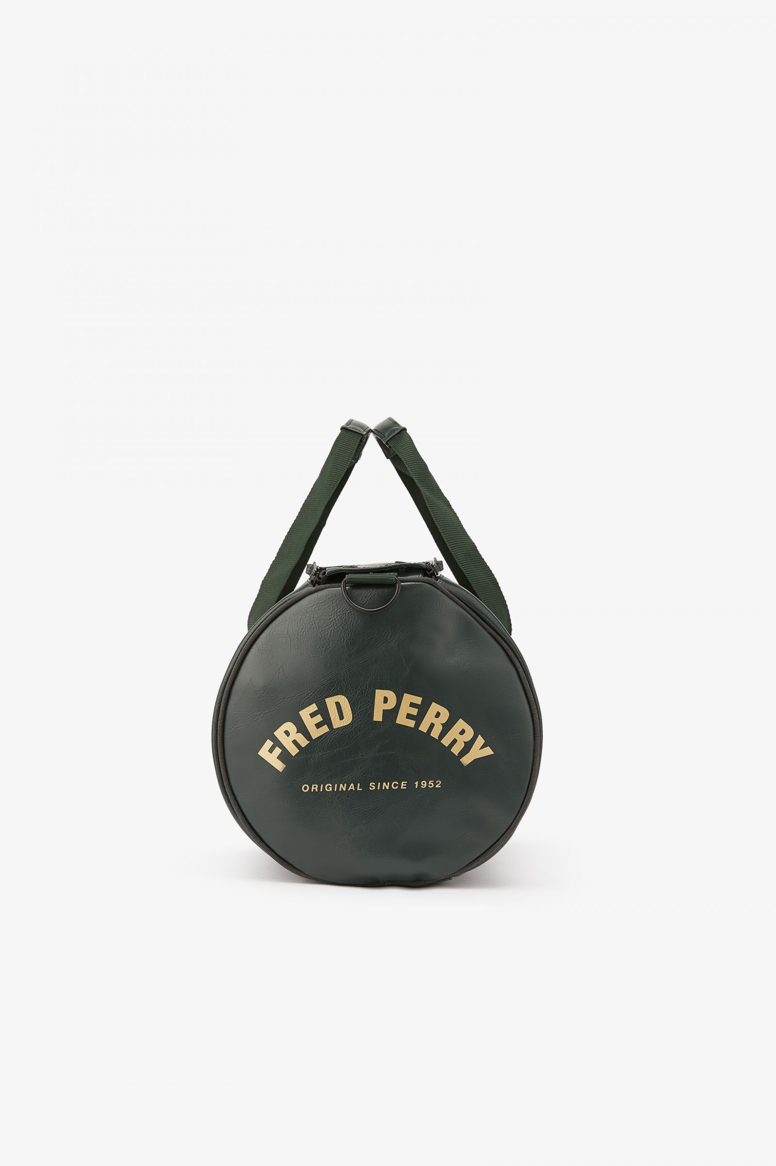 Tonal Barrel Bag Dark Green