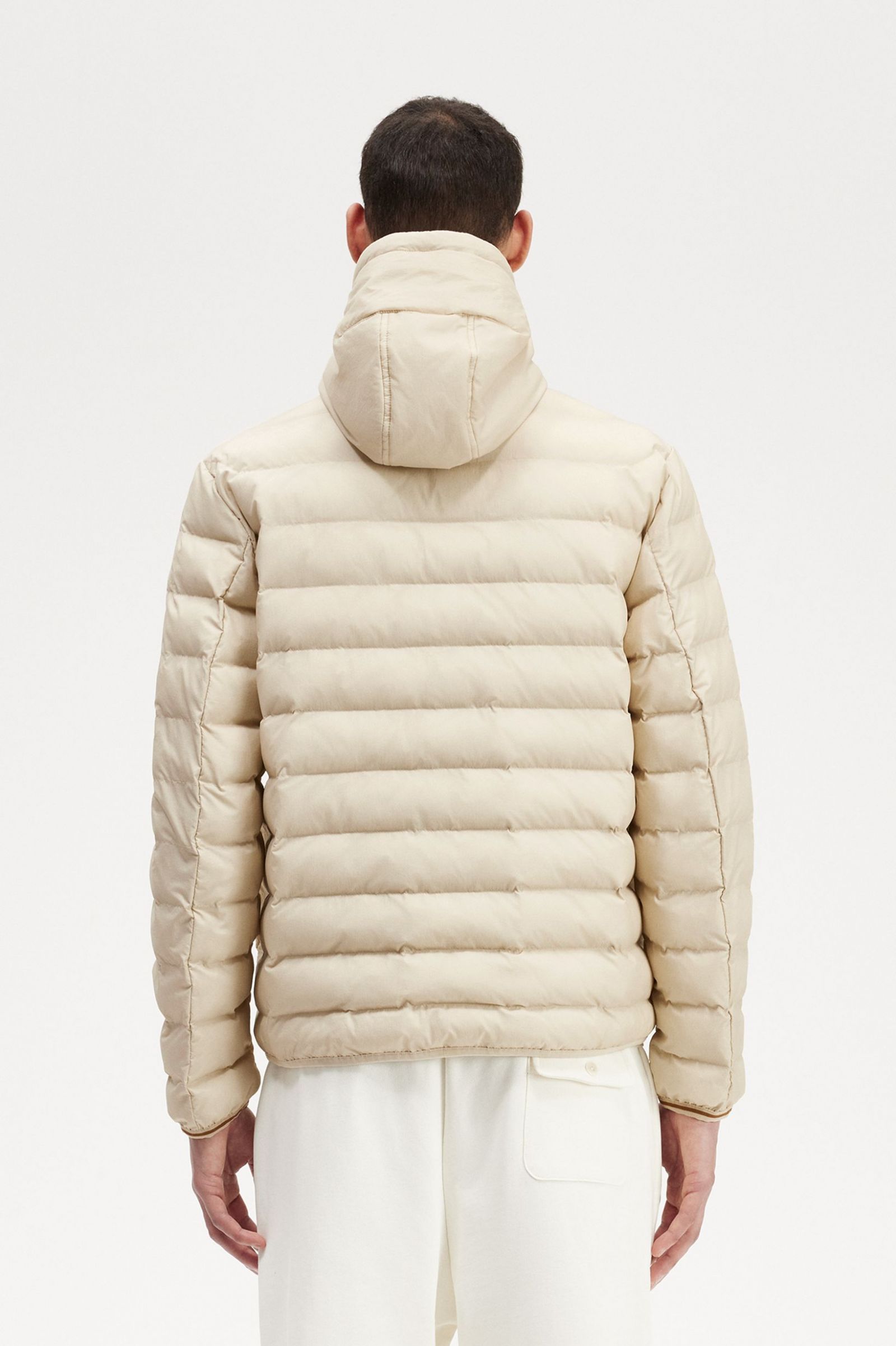 Hooded Insulated Jacket Oatmeal