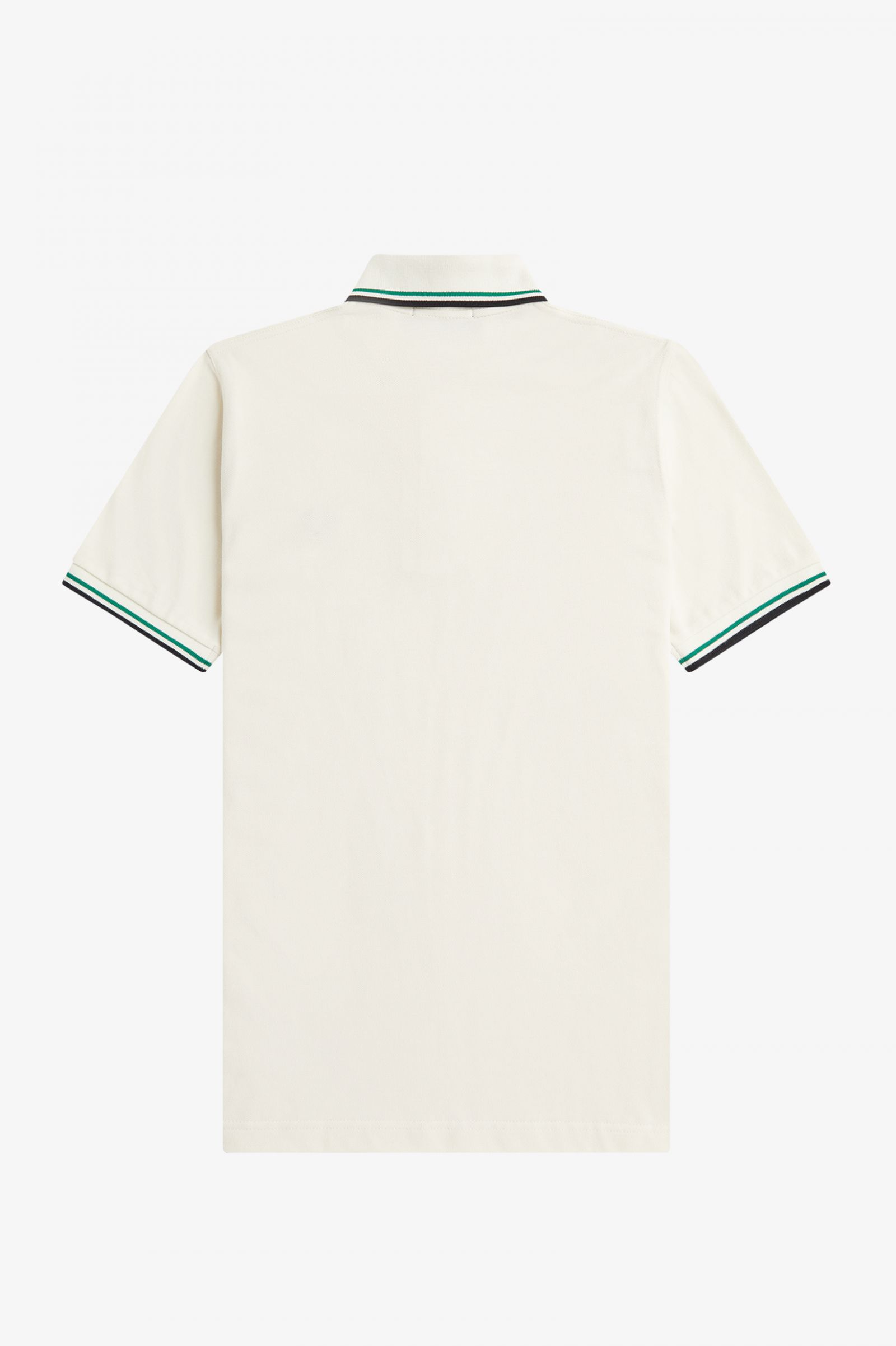 The Fred Perry ShirtM12 Light Ecru / Fred Perry Green / Black