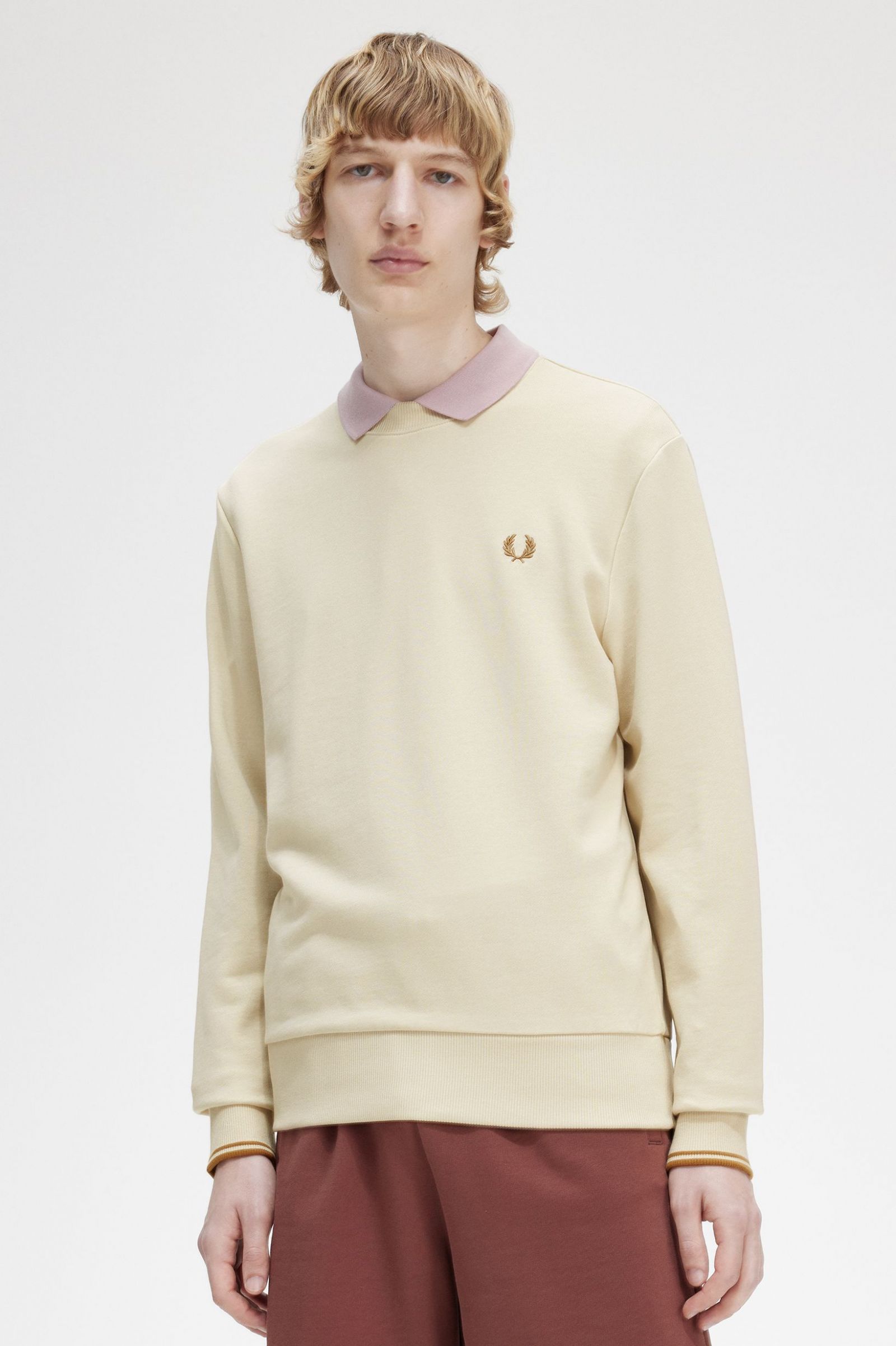 Crew Neck Sweatshirt Oatmeal