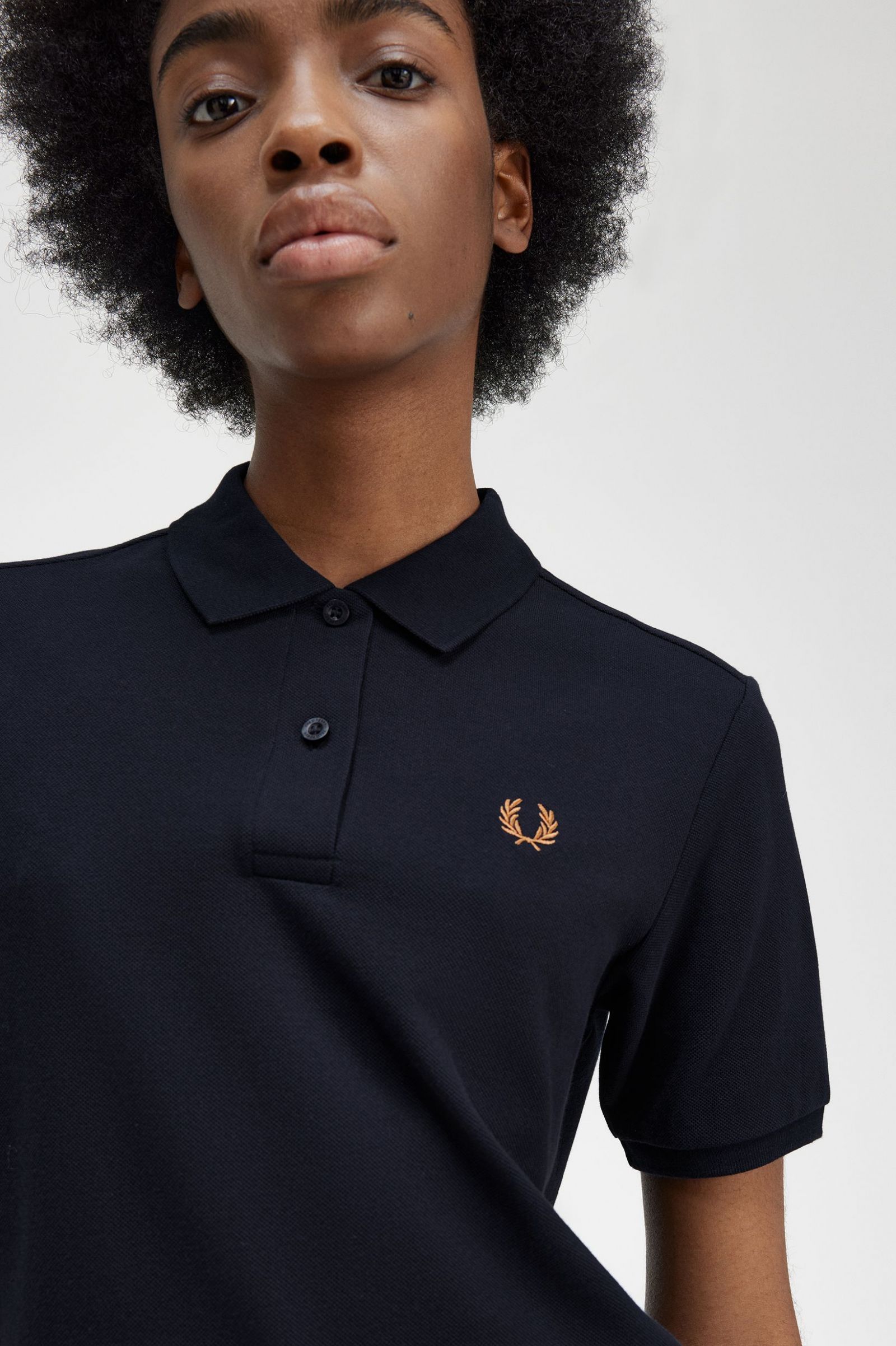 The Fred Perry ShirtG6000 Navy / Shaded Stone