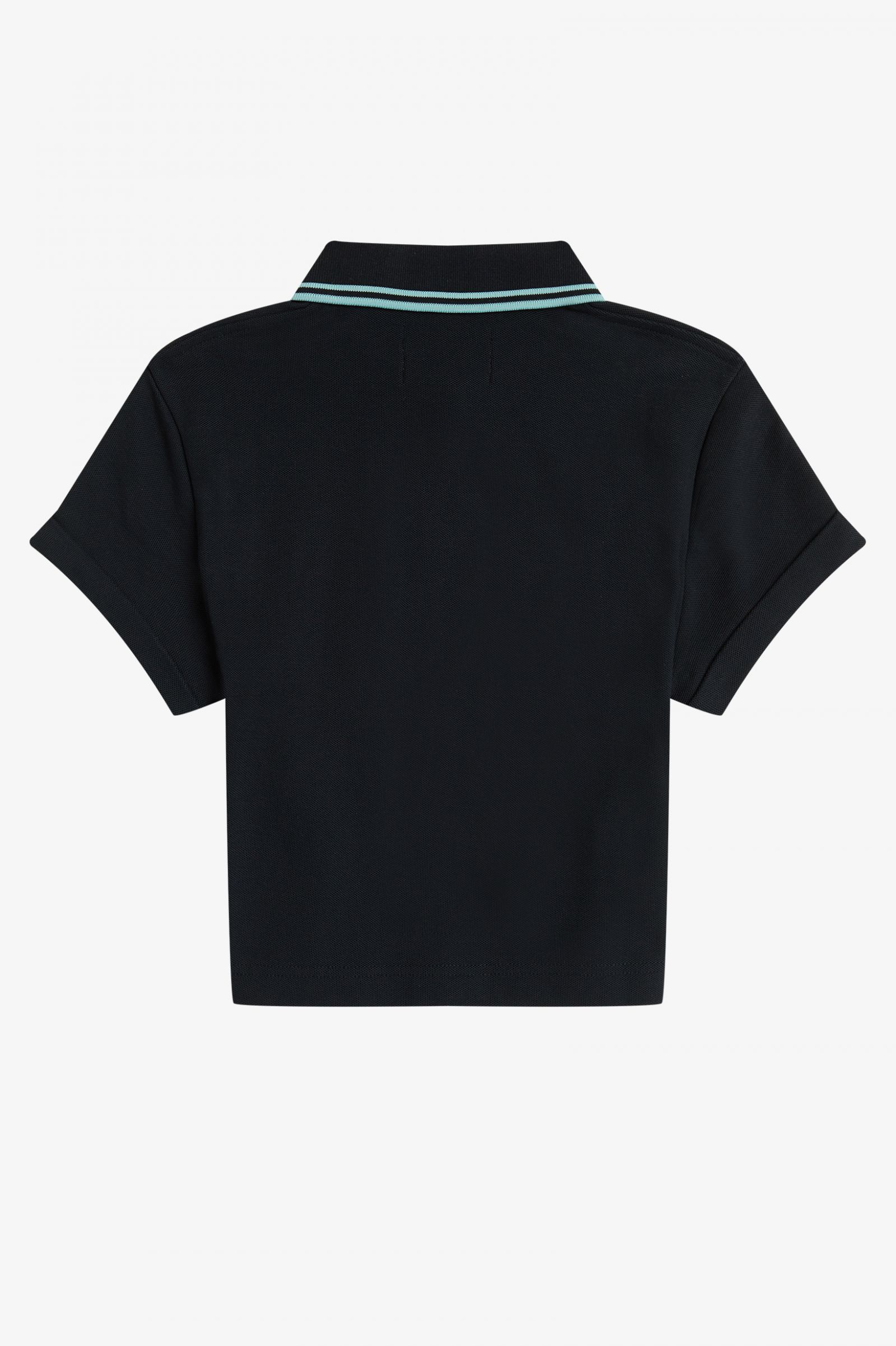 Amy Winehouse FoundationButton Through Piqué Shirt Black