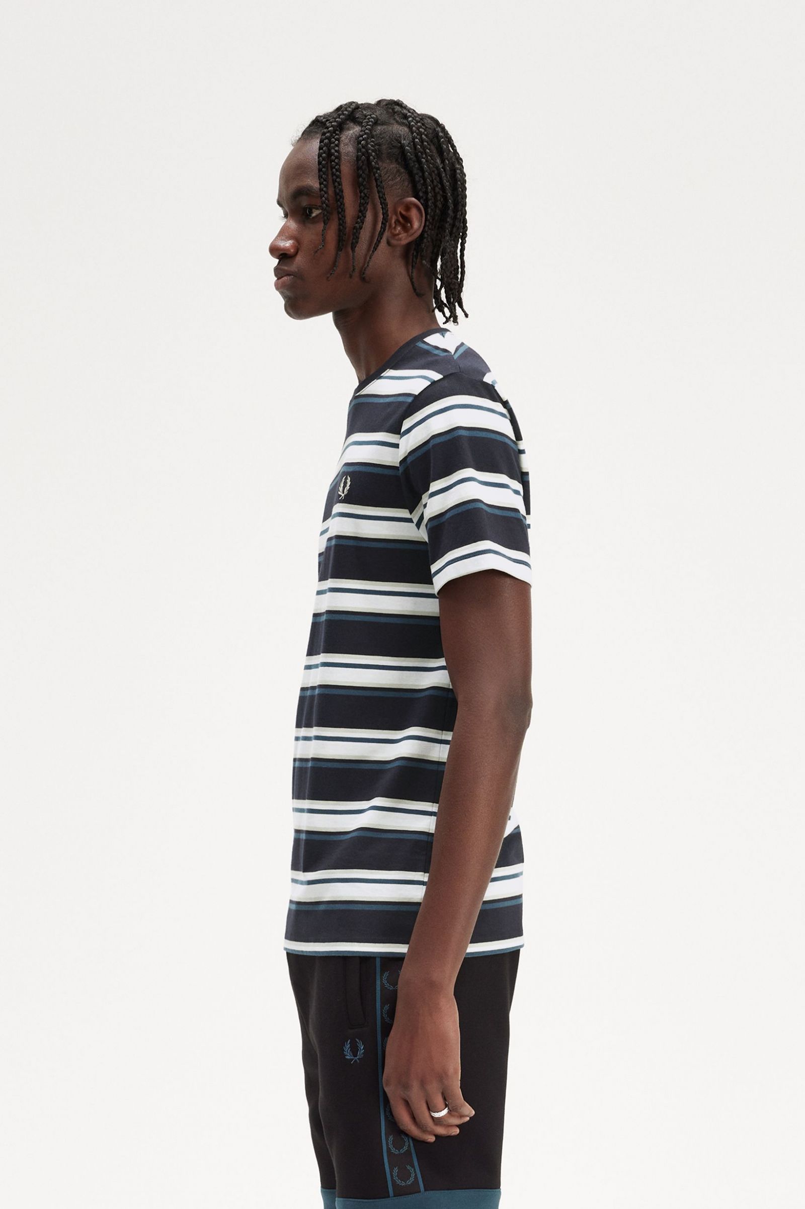 Stripe T-Shirt Navy