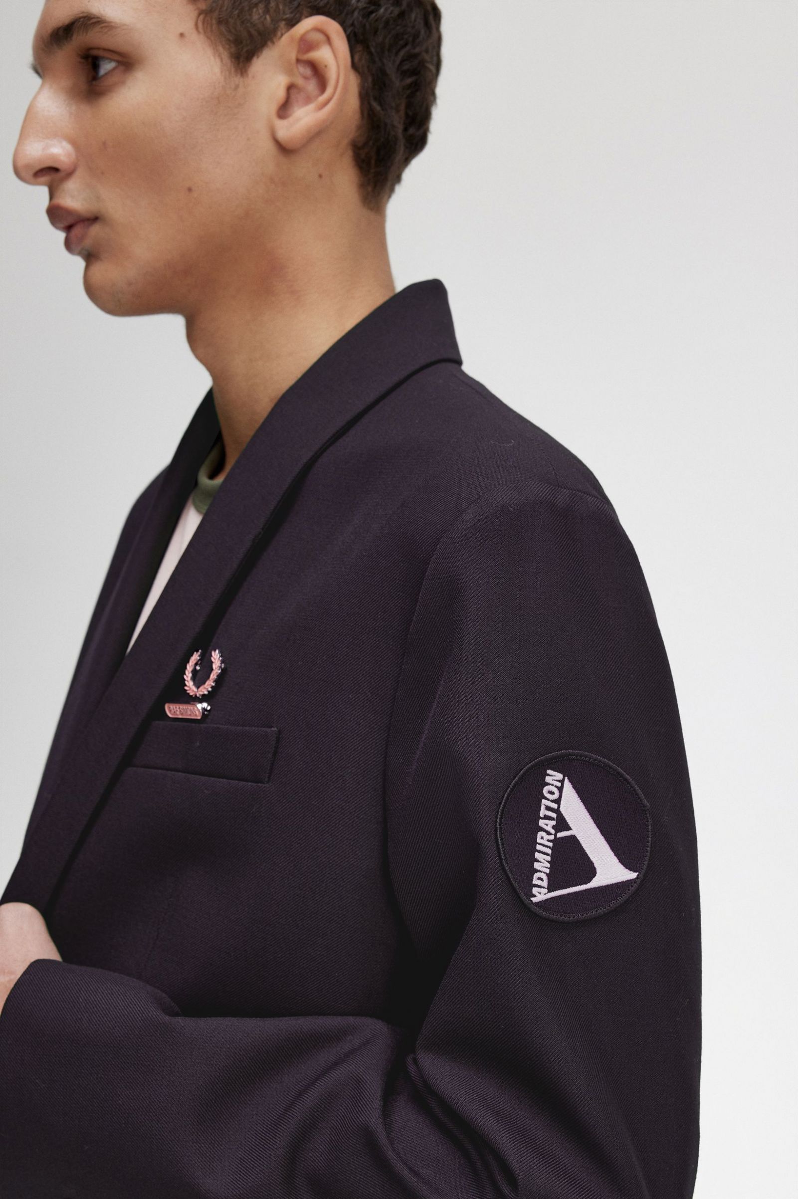 Raf SimonsShawl Collar Blazer Black