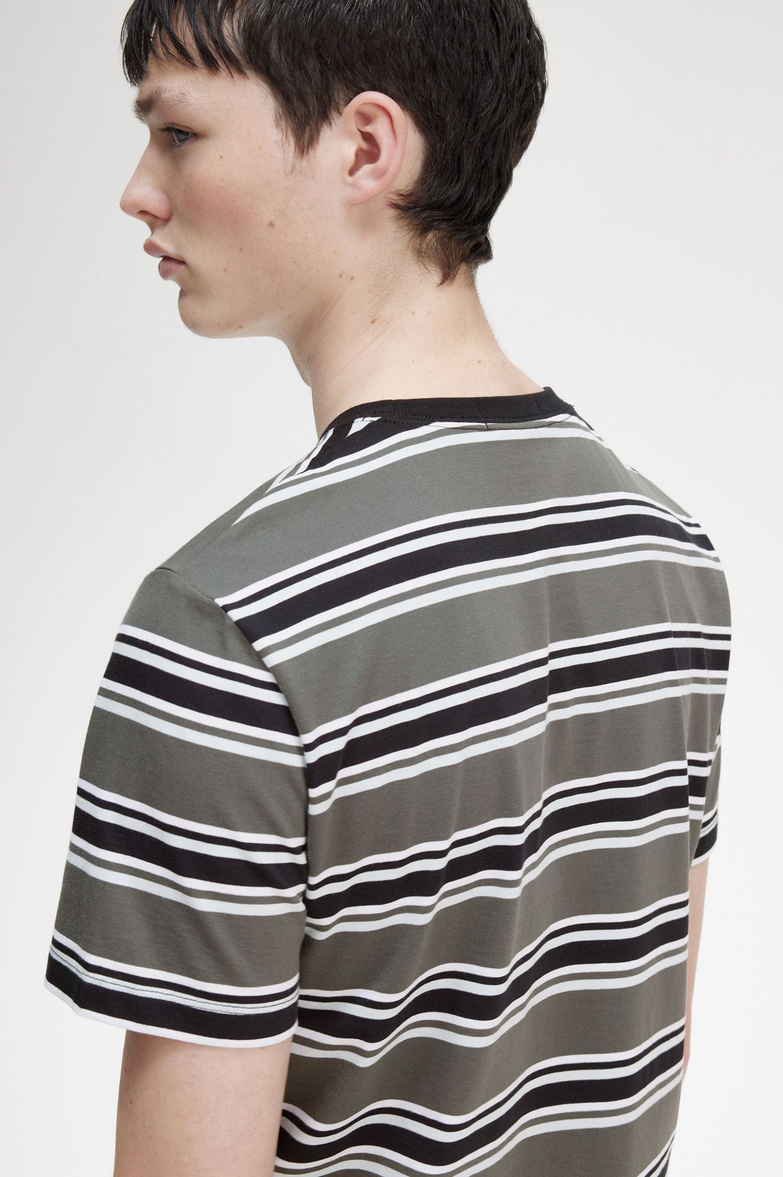 Stripe T-Shirt Field Green