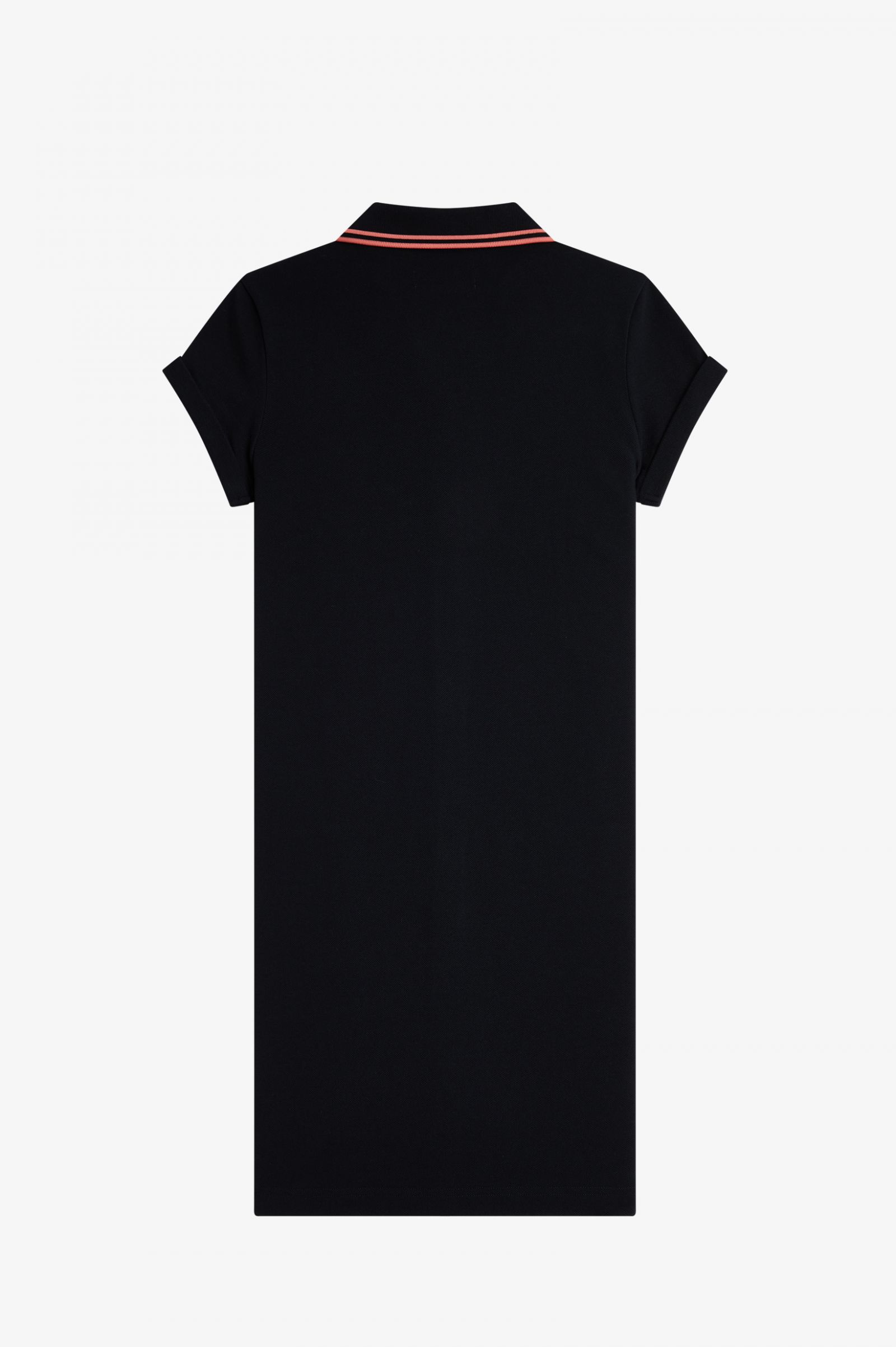 Amy Winehouse FoundationButton-Through Piqué Shirt Dress Black