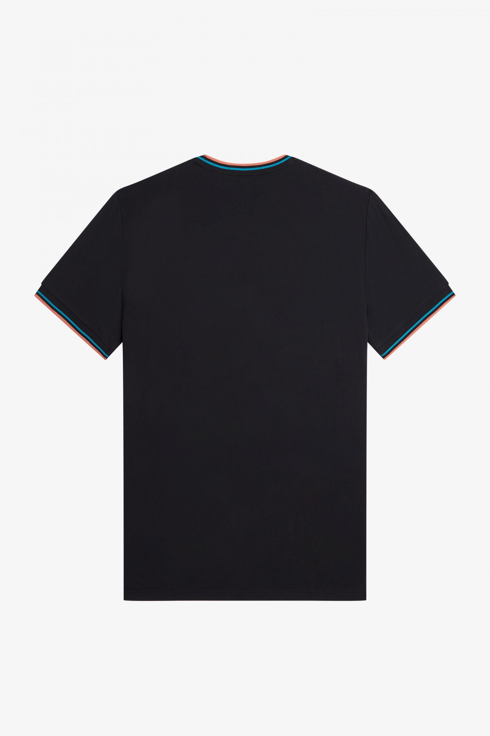Twin Tipped T-Shirt Black / Cyber Blue / Light Rust