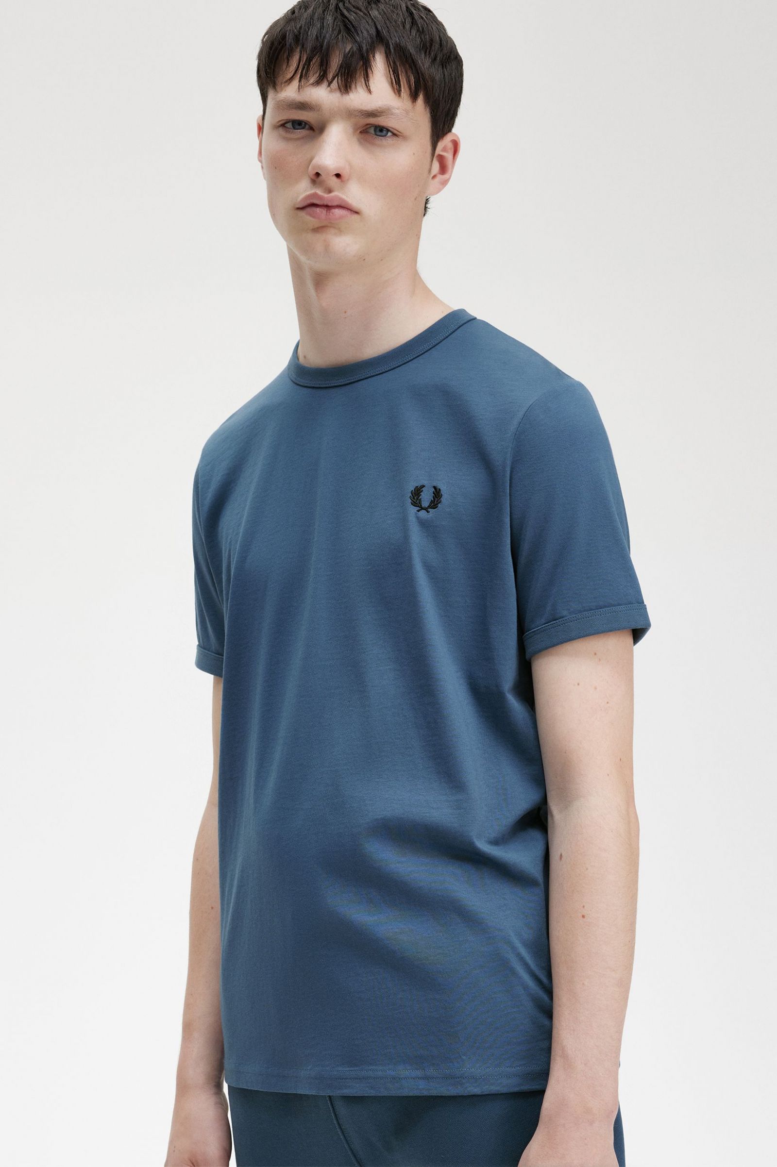 Ringer T-Shirt Midnight Blue