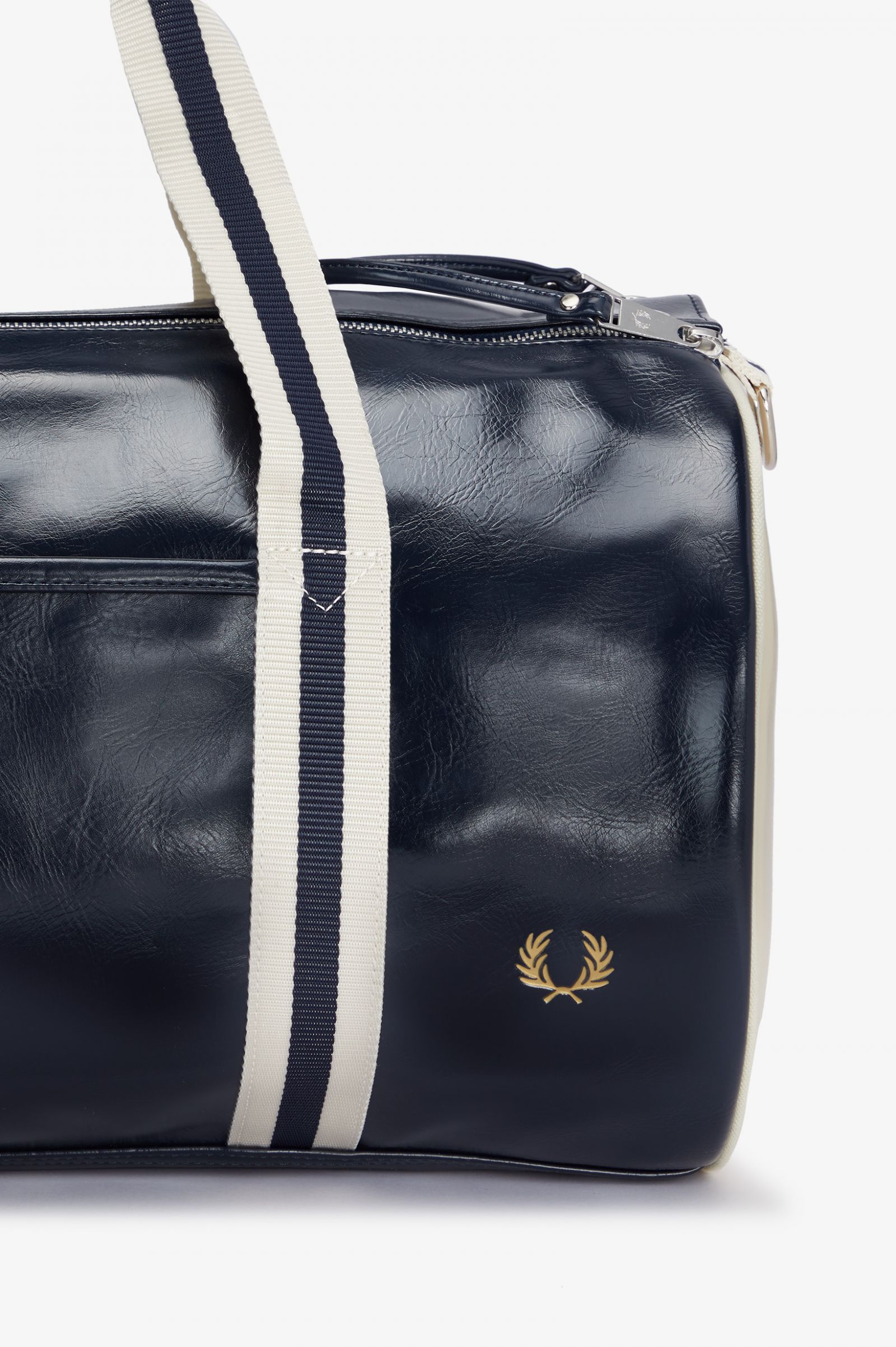 Classic Barrel Bag Navy / Ecru