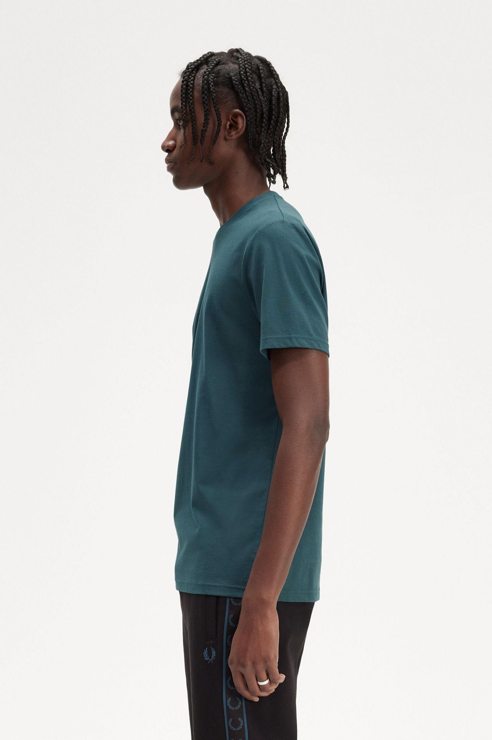 Circle Branding T-Shirt Petrol Blue