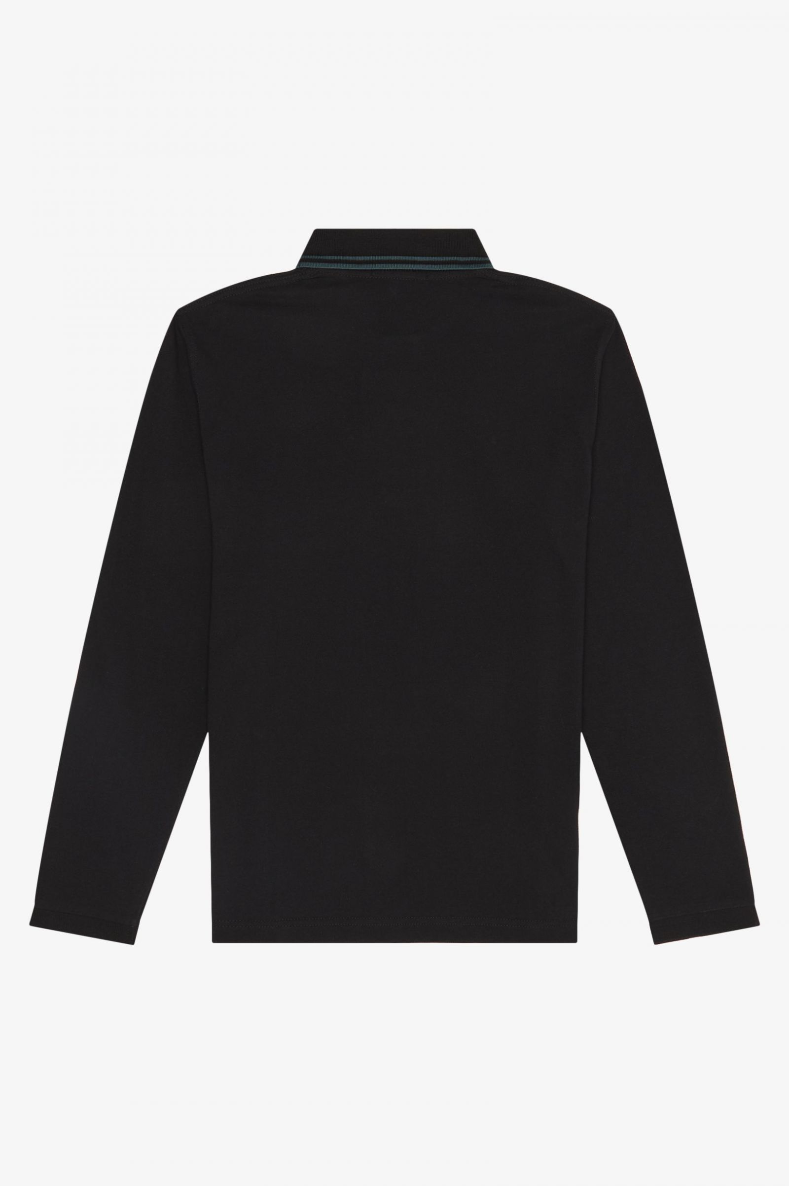 The Fred Perry ShirtM1212 Black / Petrol Blue / Petrol Blue