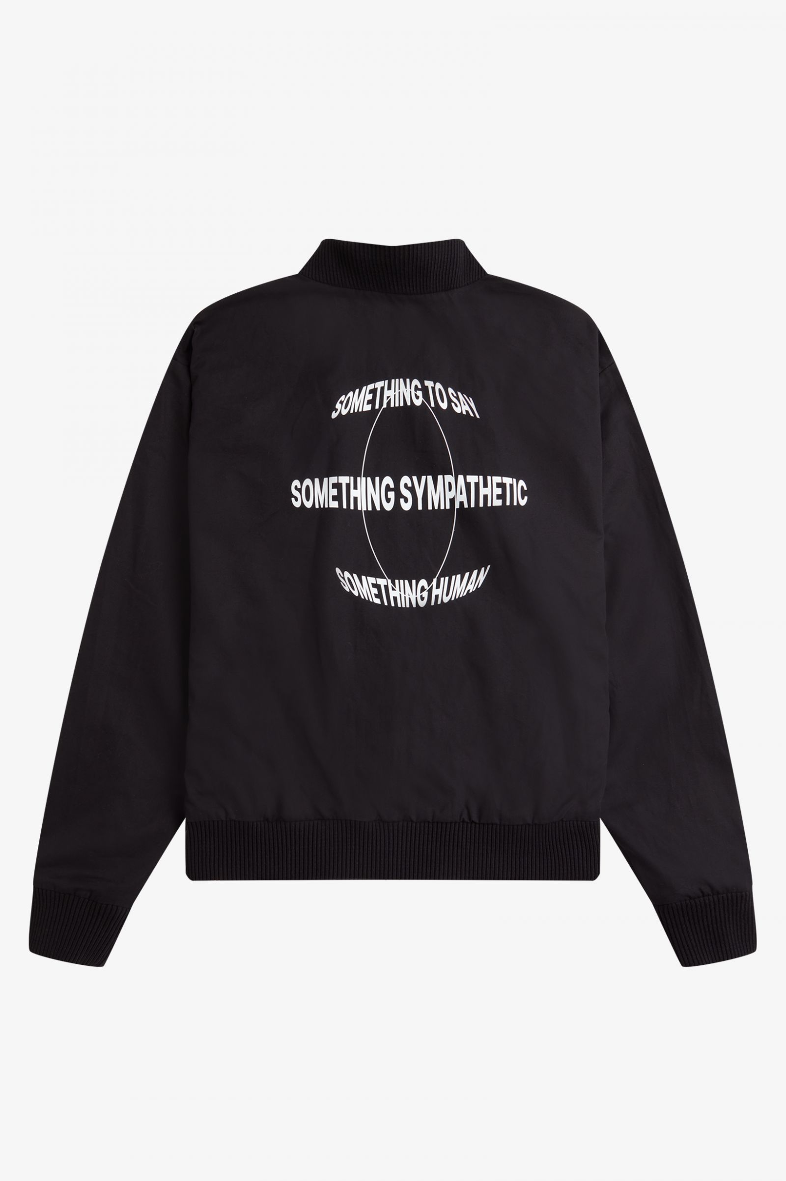 Raf SimonsPrinted Bomber Jacket Black