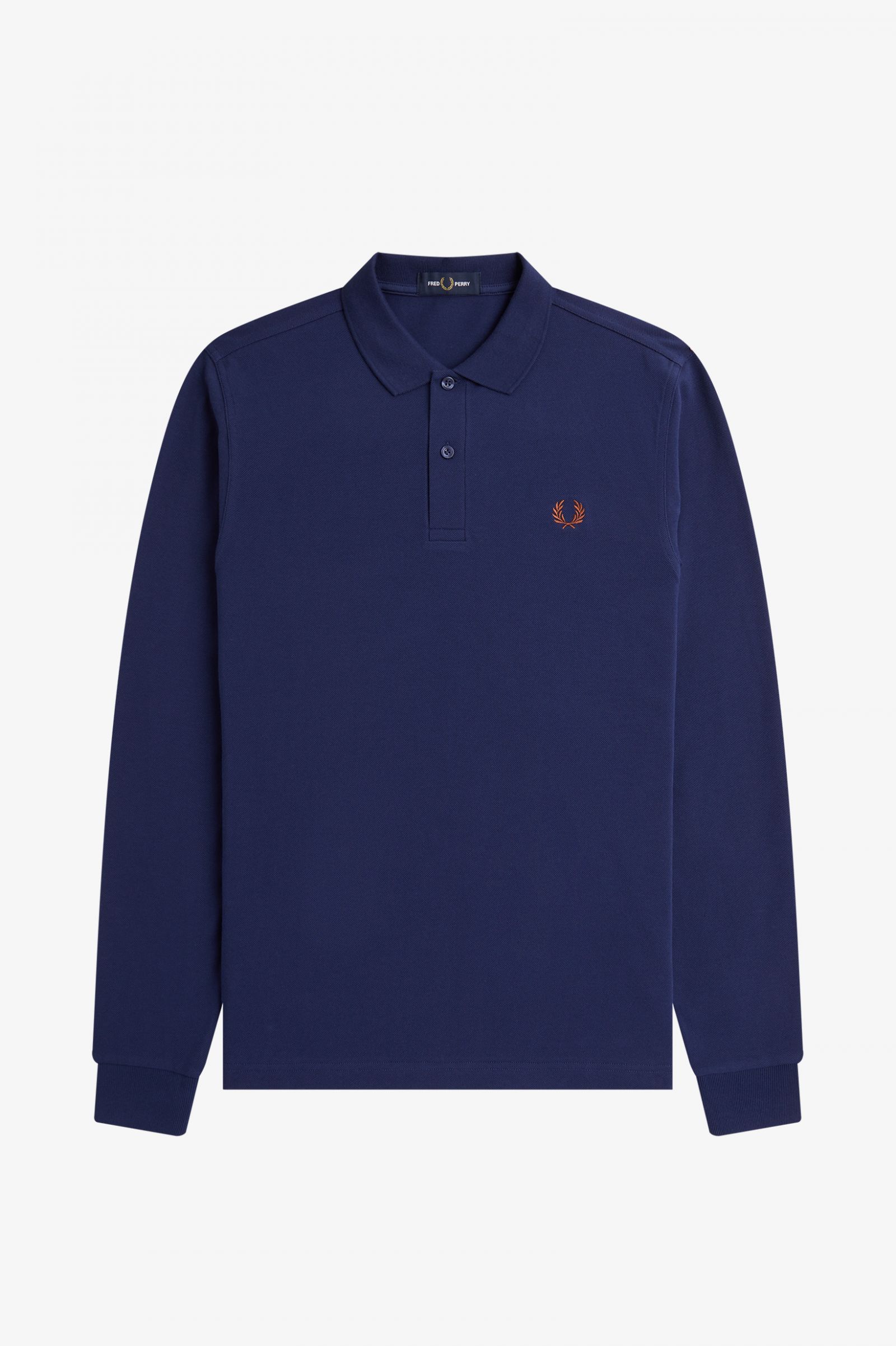 The Fred Perry ShirtM6006 French Navy / Whisky Brown