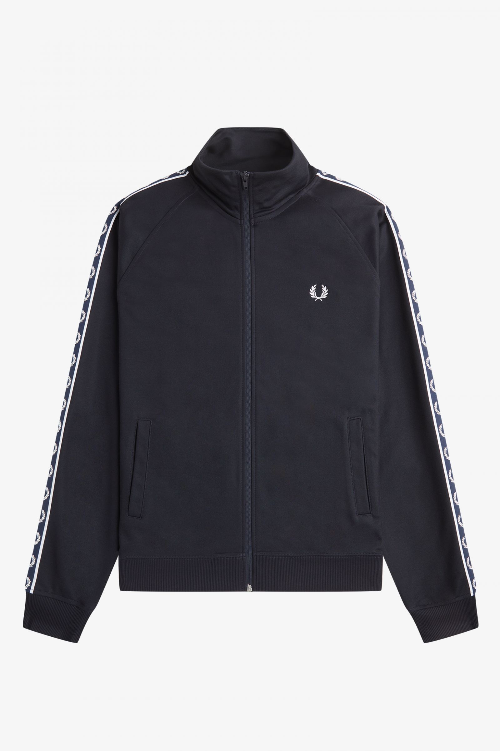 Contrast Tape Track Jacket Navy / Navy