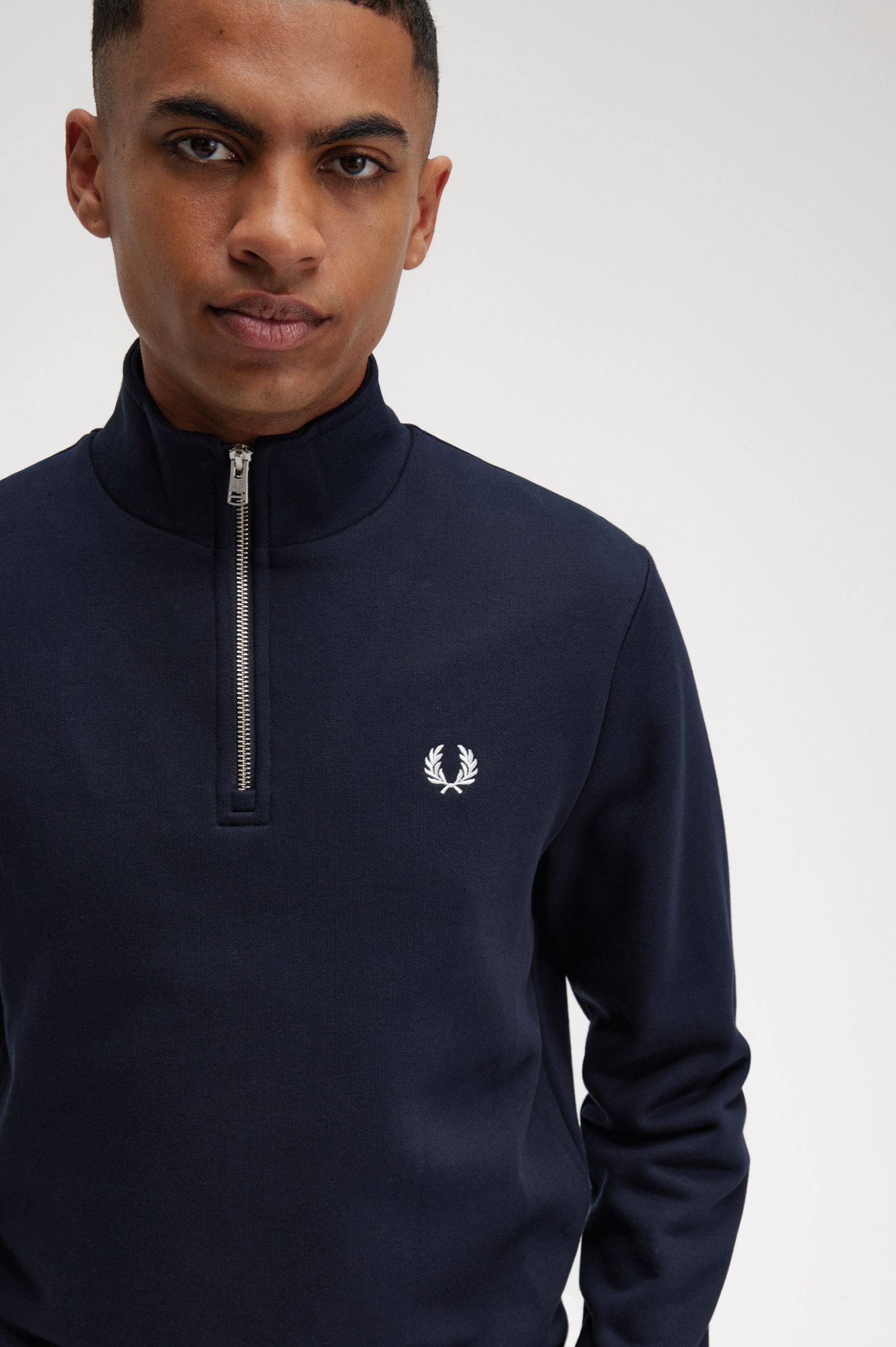 Half Zip Sweatshirt Navy