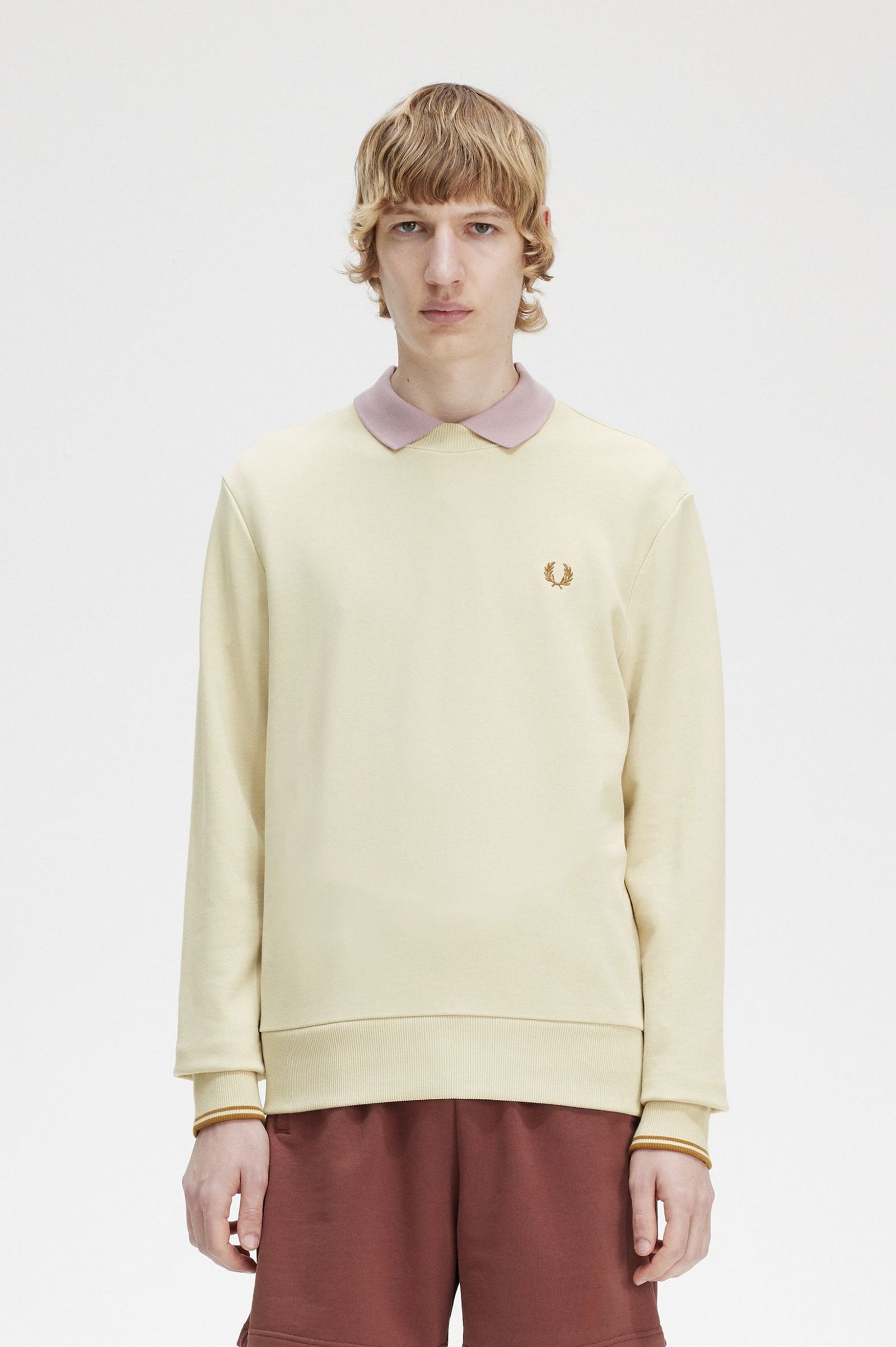 Crew Neck Sweatshirt Oatmeal