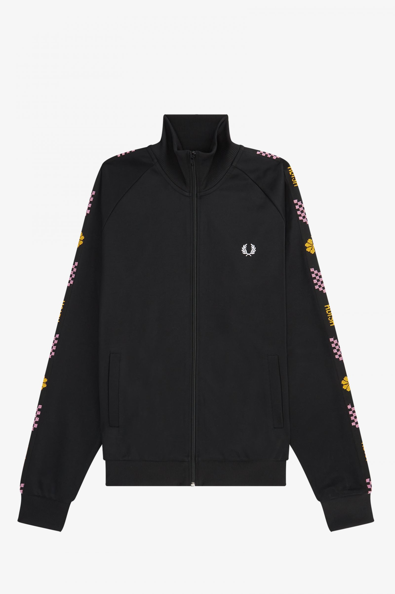 AdishEmbroidered Track Jacket Black