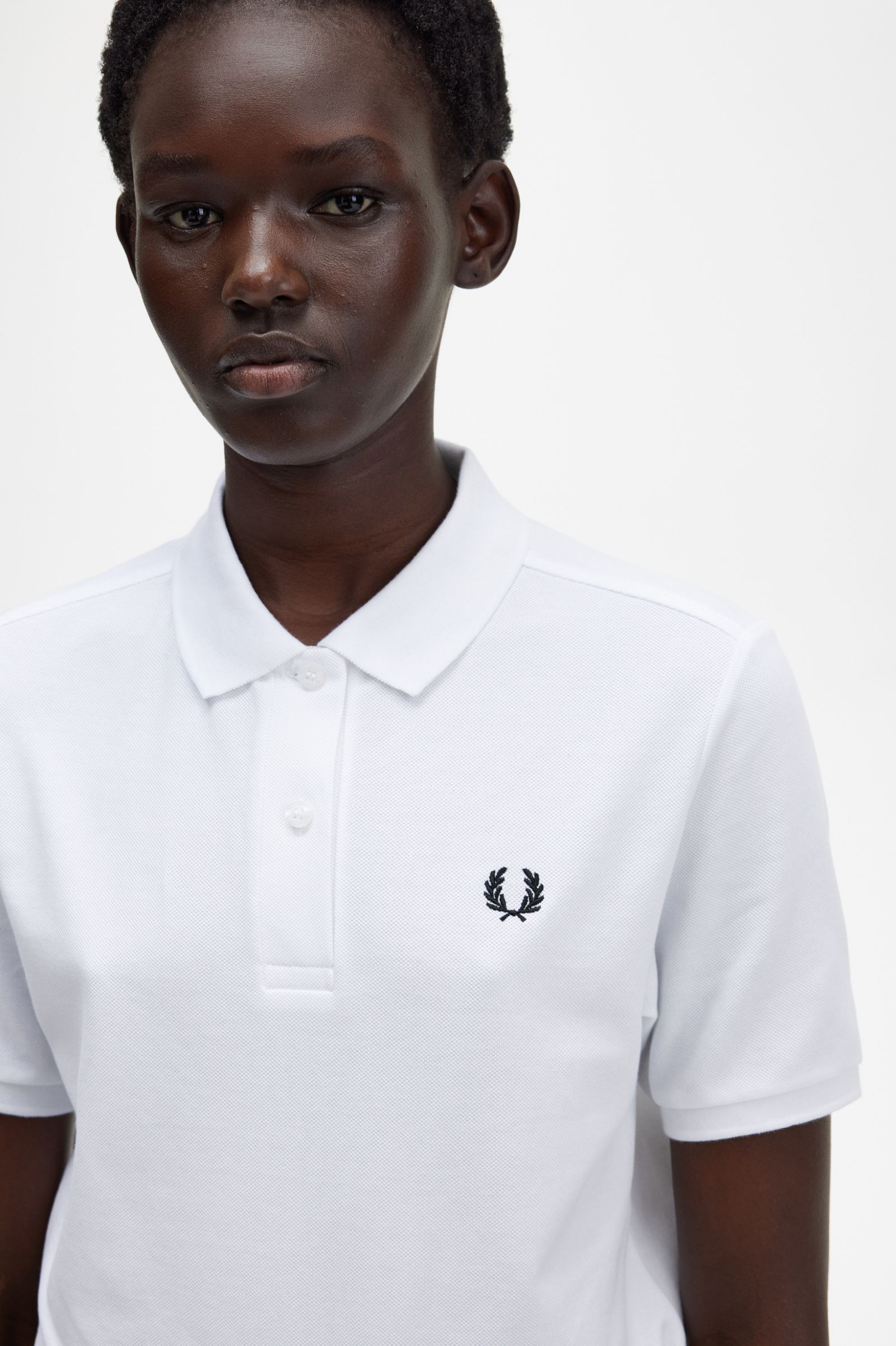 The Fred Perry ShirtG6000 White / Black