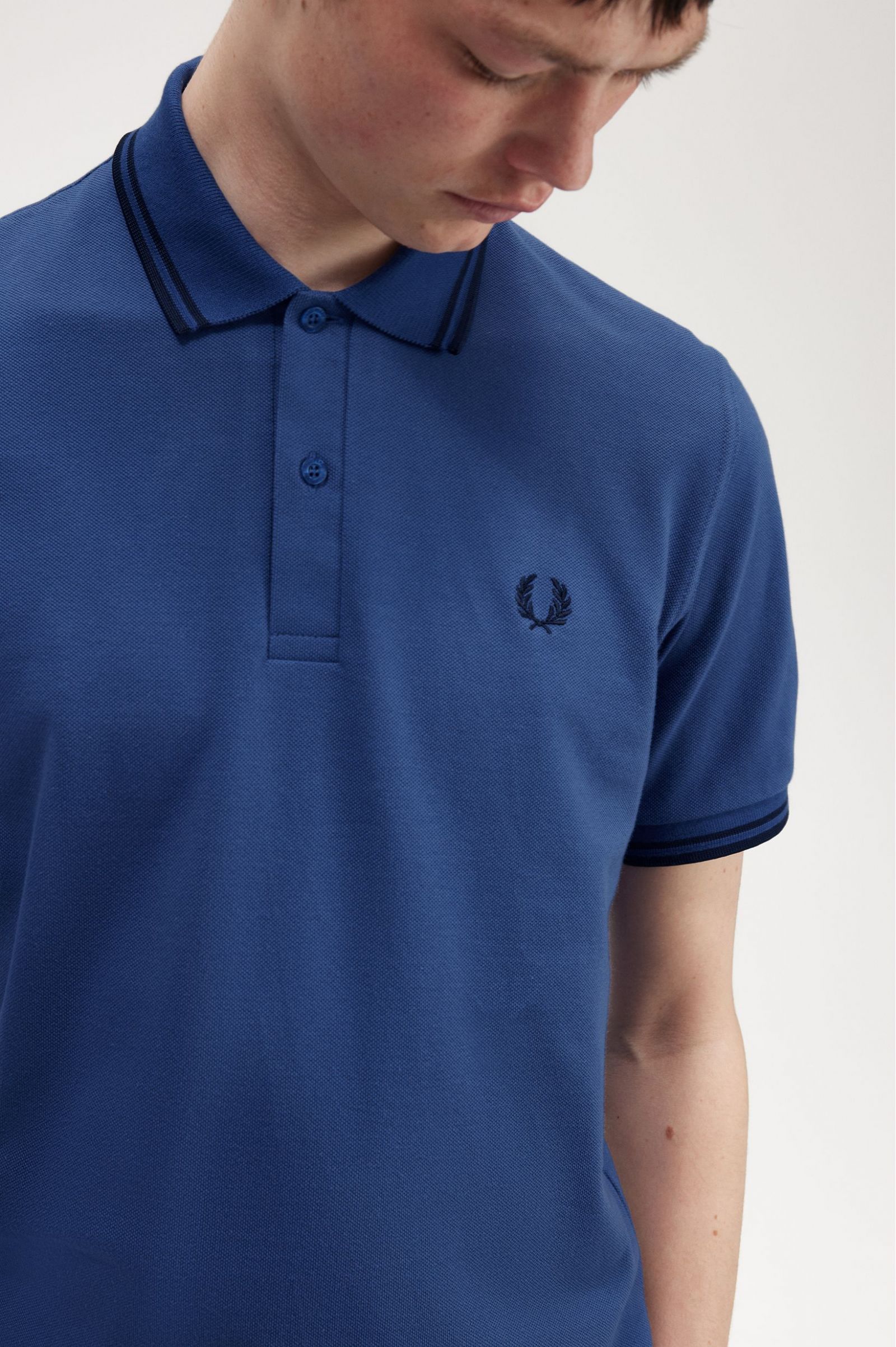 The Fred Perry ShirtM12 Shaded Cobalt / Navy / Navy