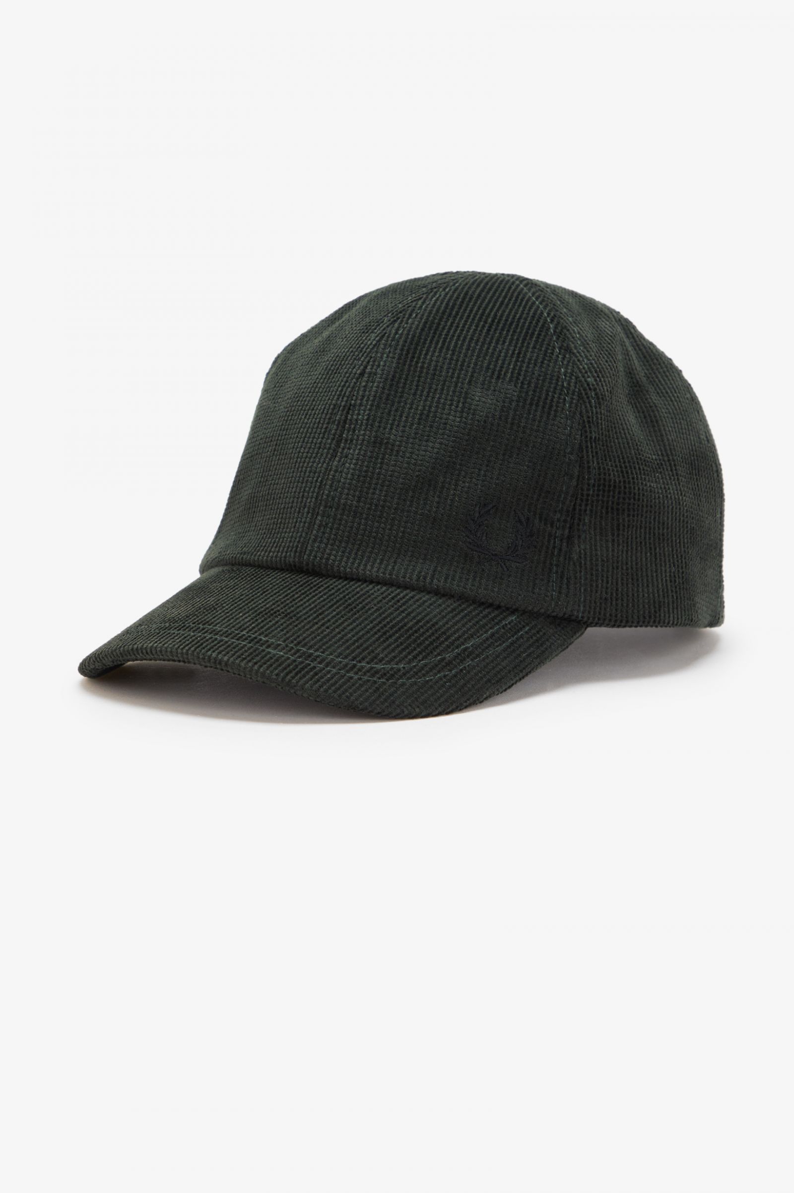 Waffle Cord Cap Night Green / Black