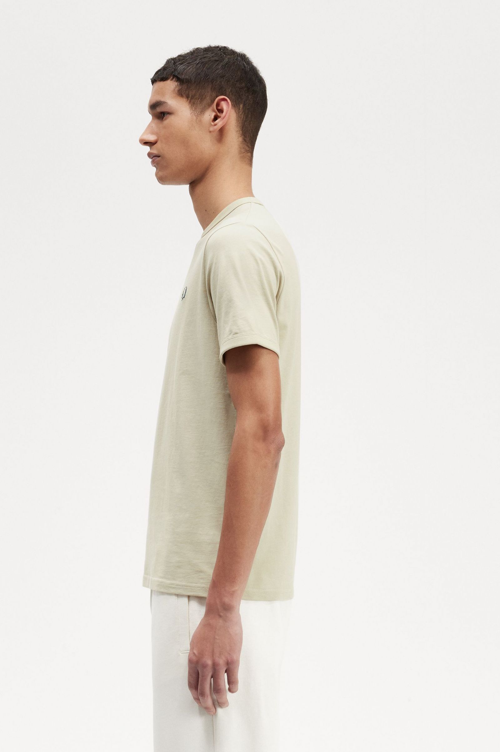 Ringer T-Shirt Light Oyster