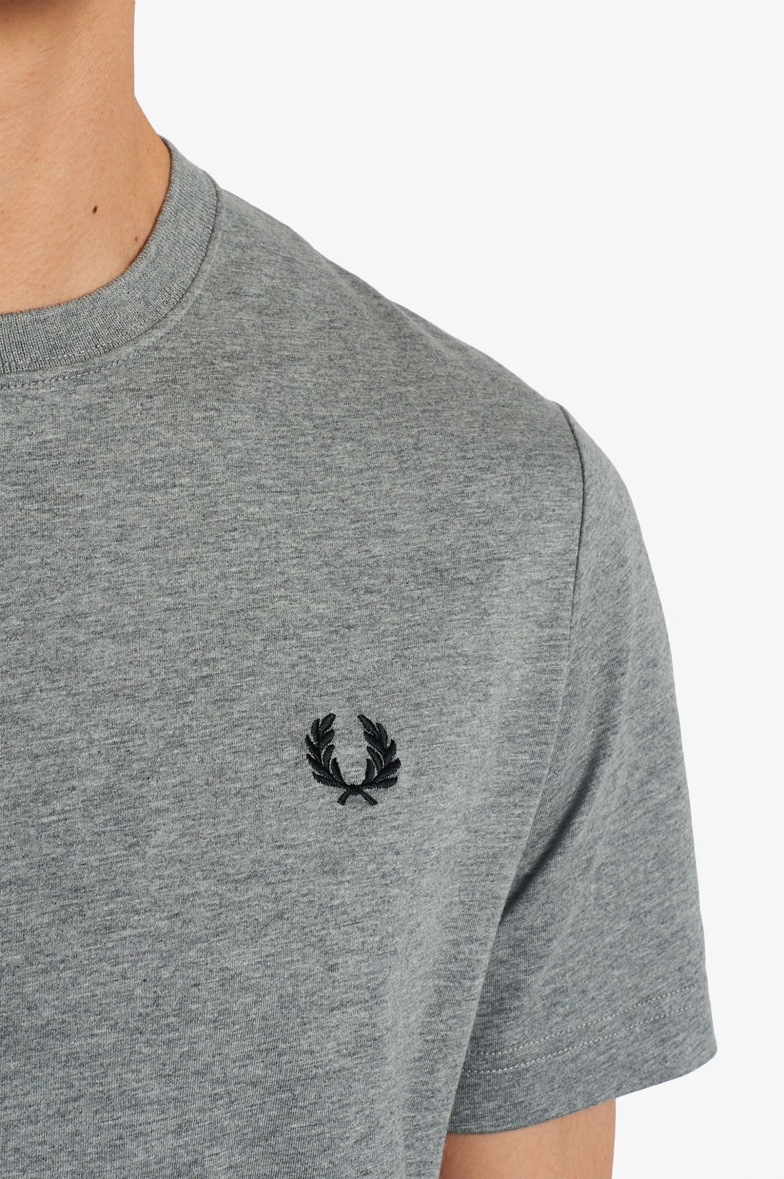 Crew Neck T-Shirt Steel Marl