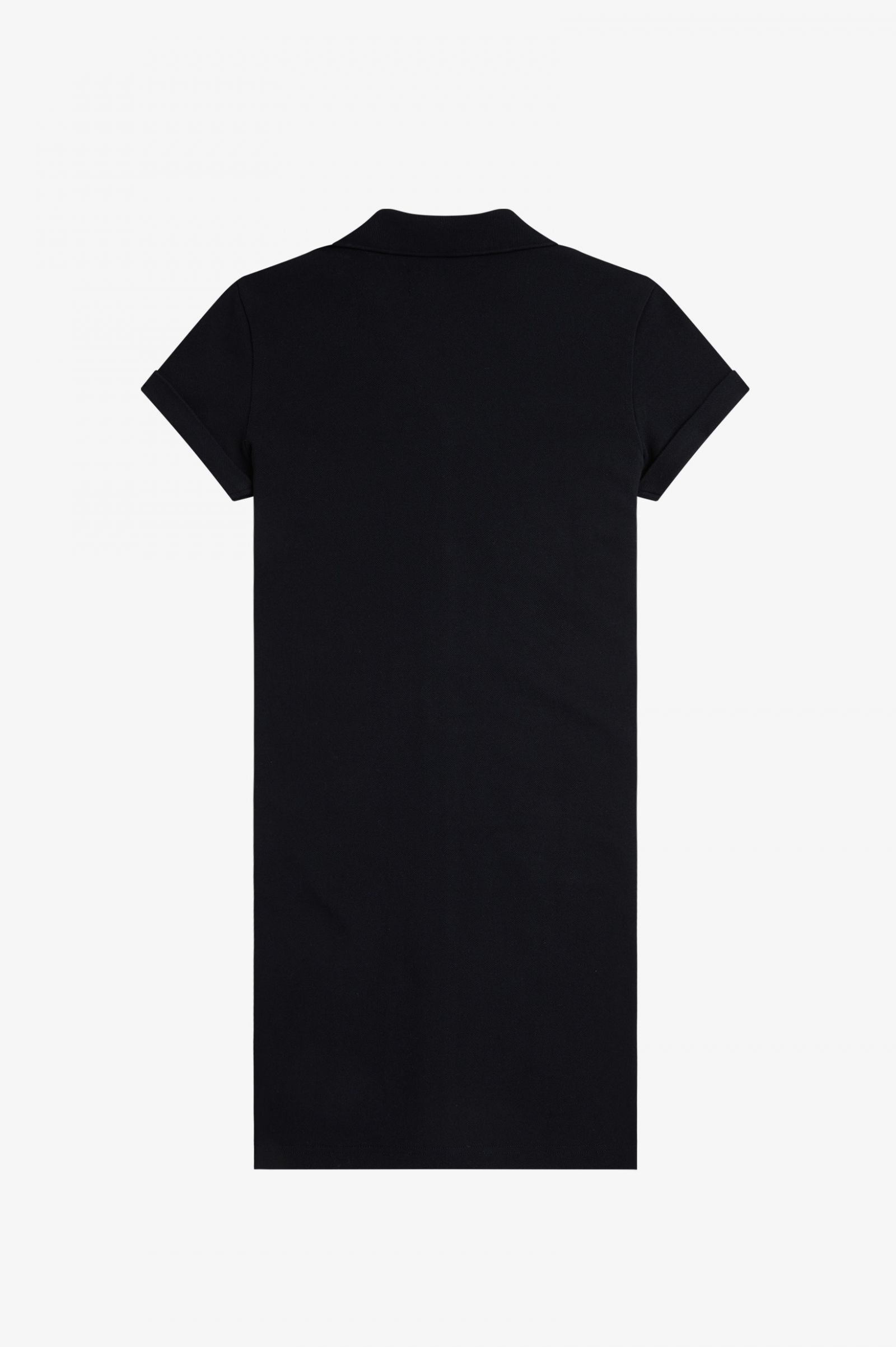 Amy Winehouse FoundationButton Through Pique Shirt Dress Black