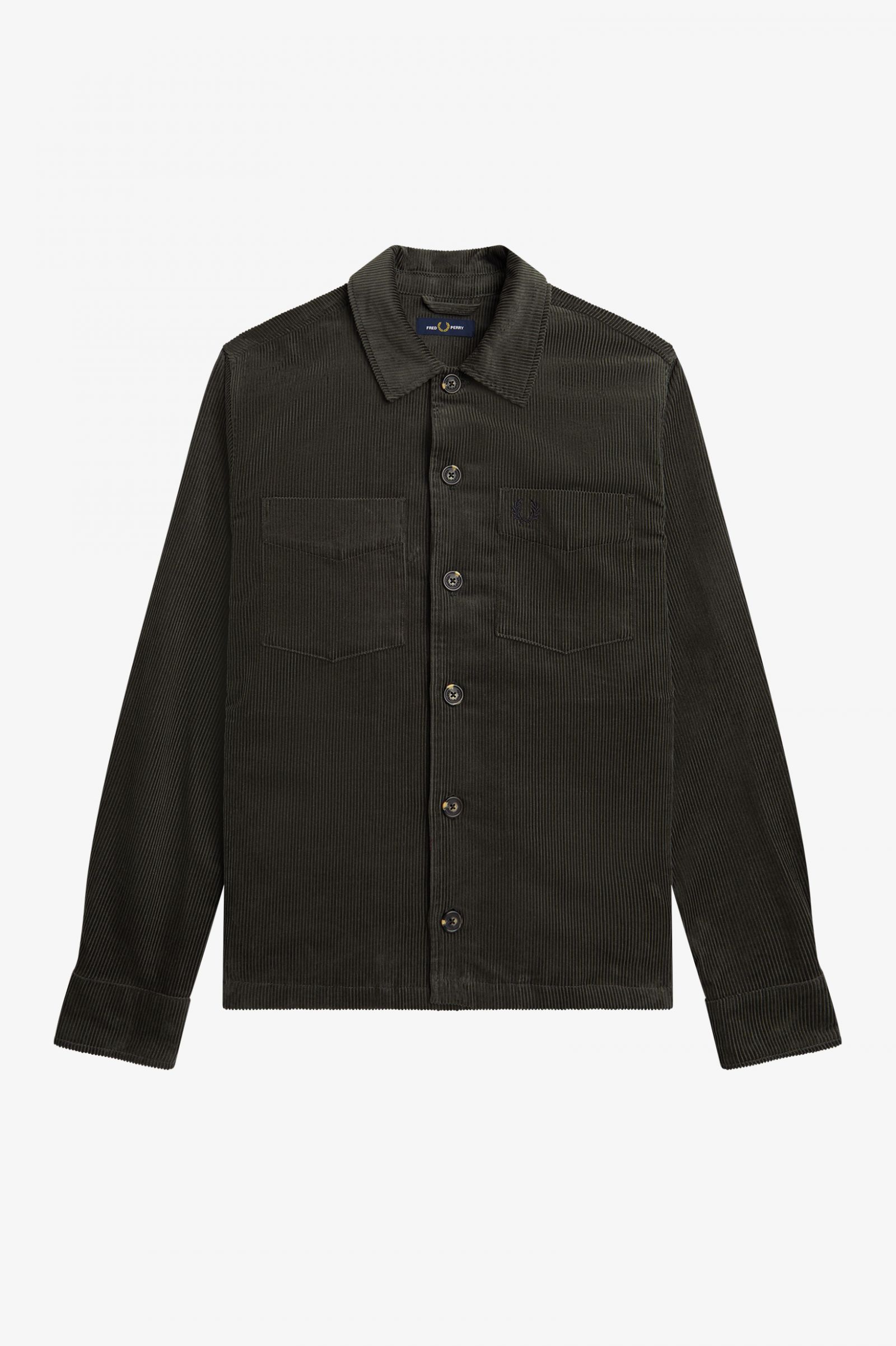 Cord Overshirt Field Green