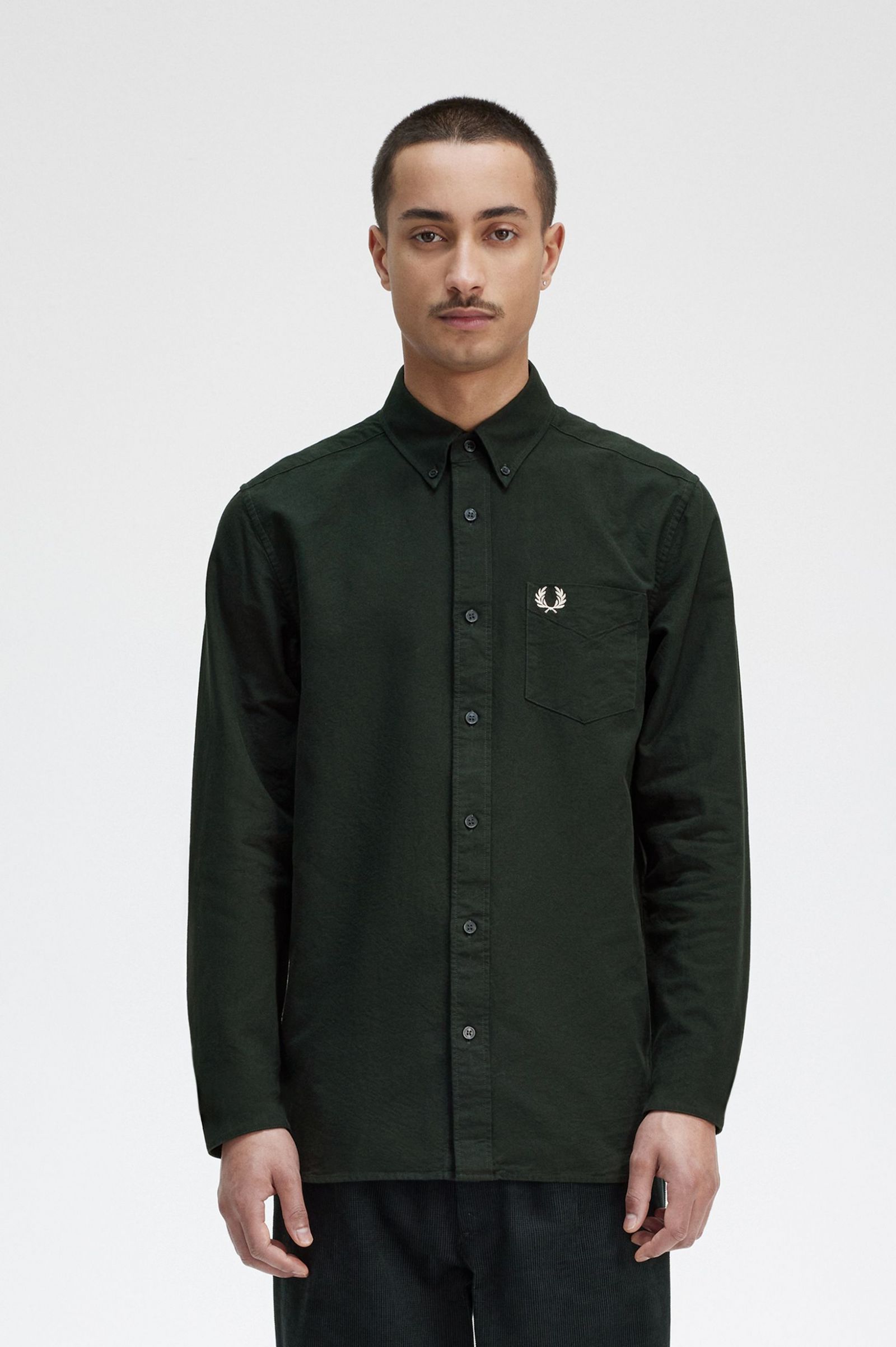 Oxford Shirt Night Green
