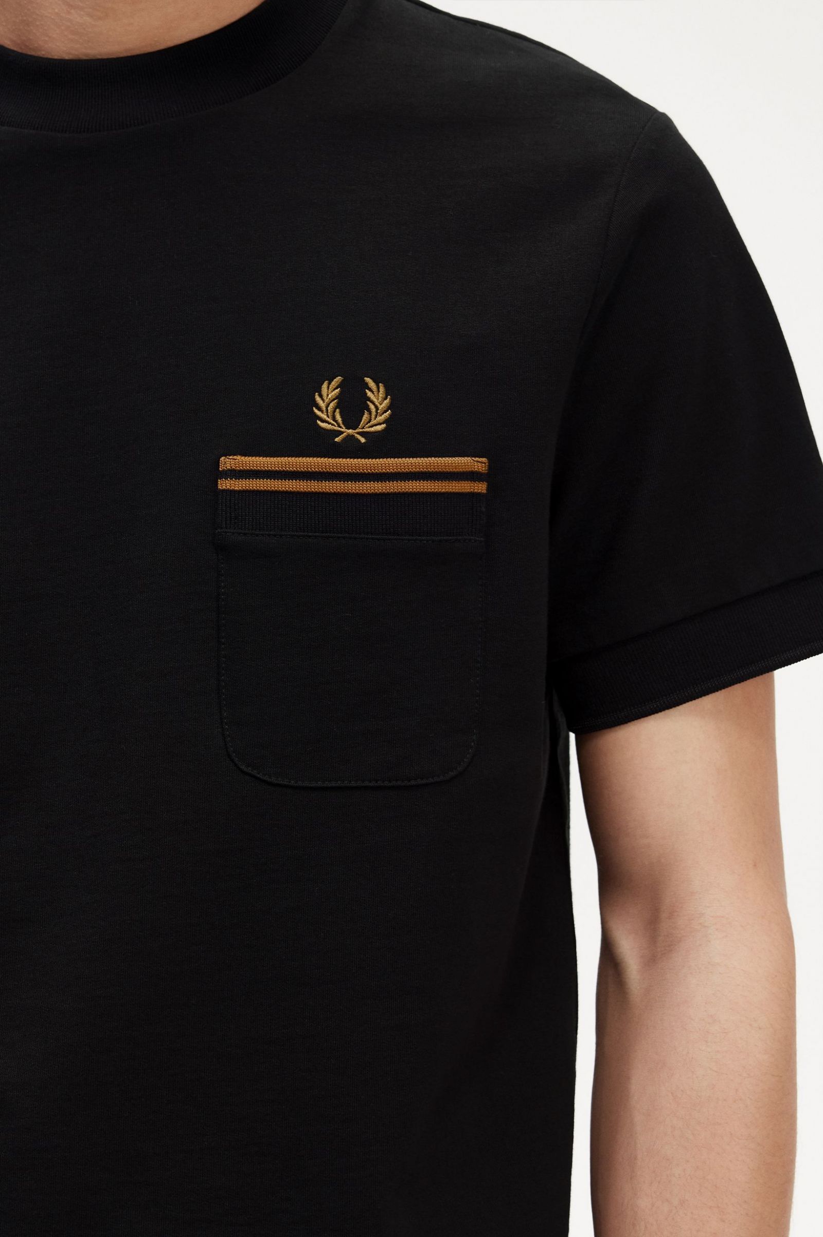 Twin Tipped Pocket T-Shirt Black
