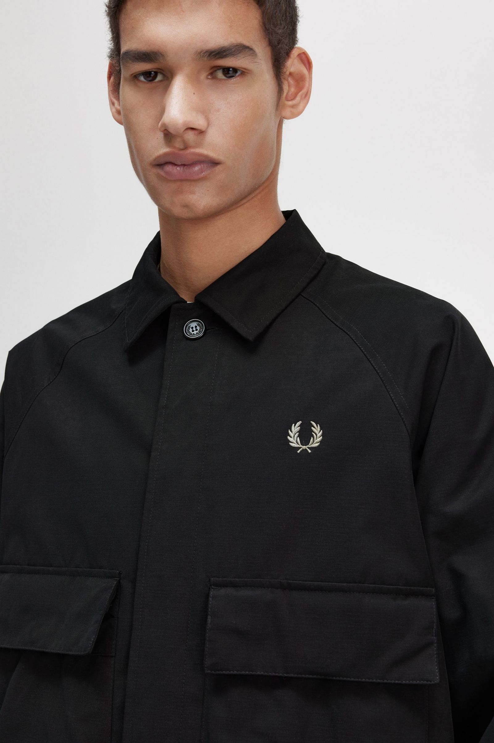 Utility Overshirt Black