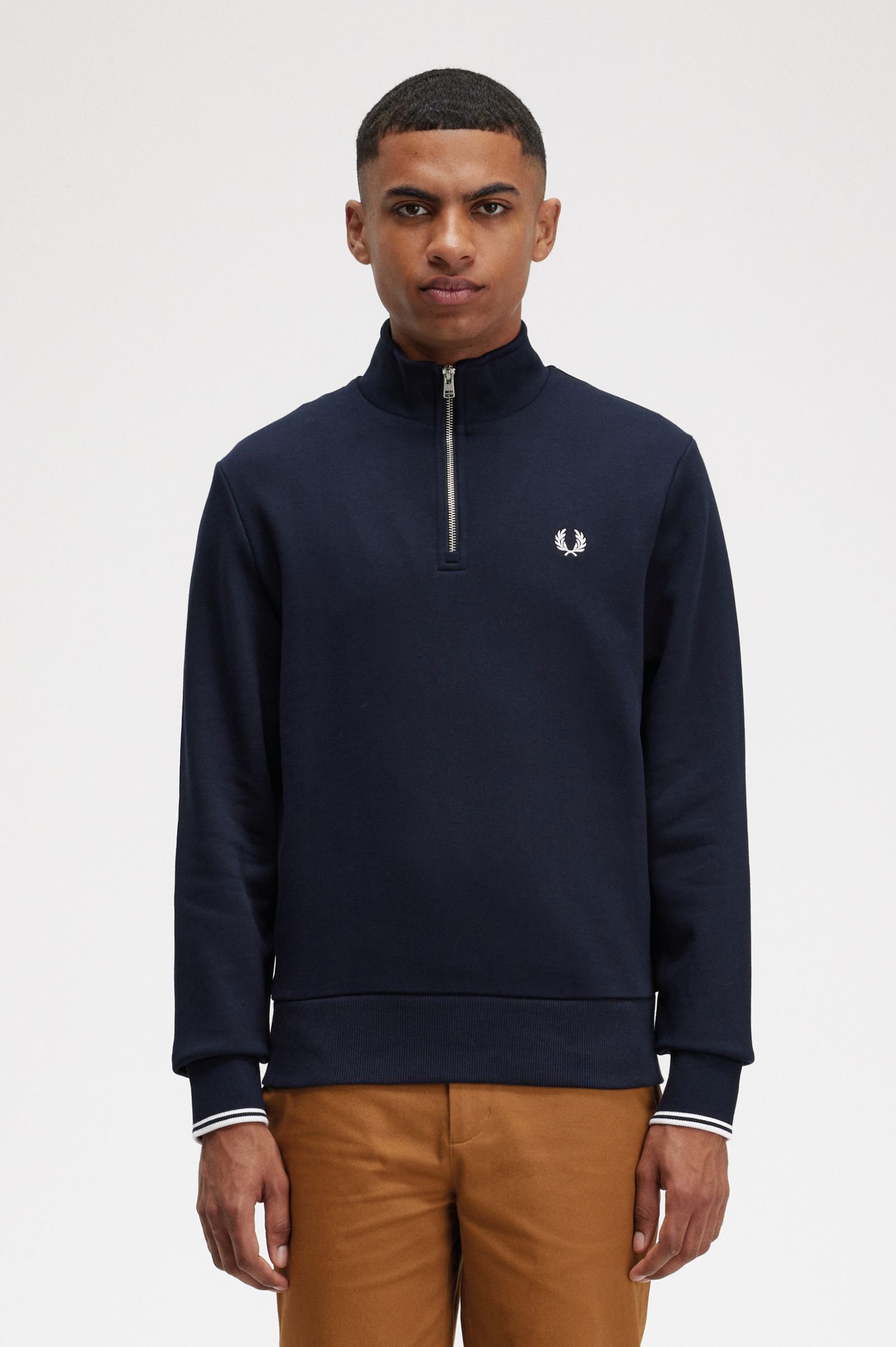 Half Zip Sweatshirt Navy