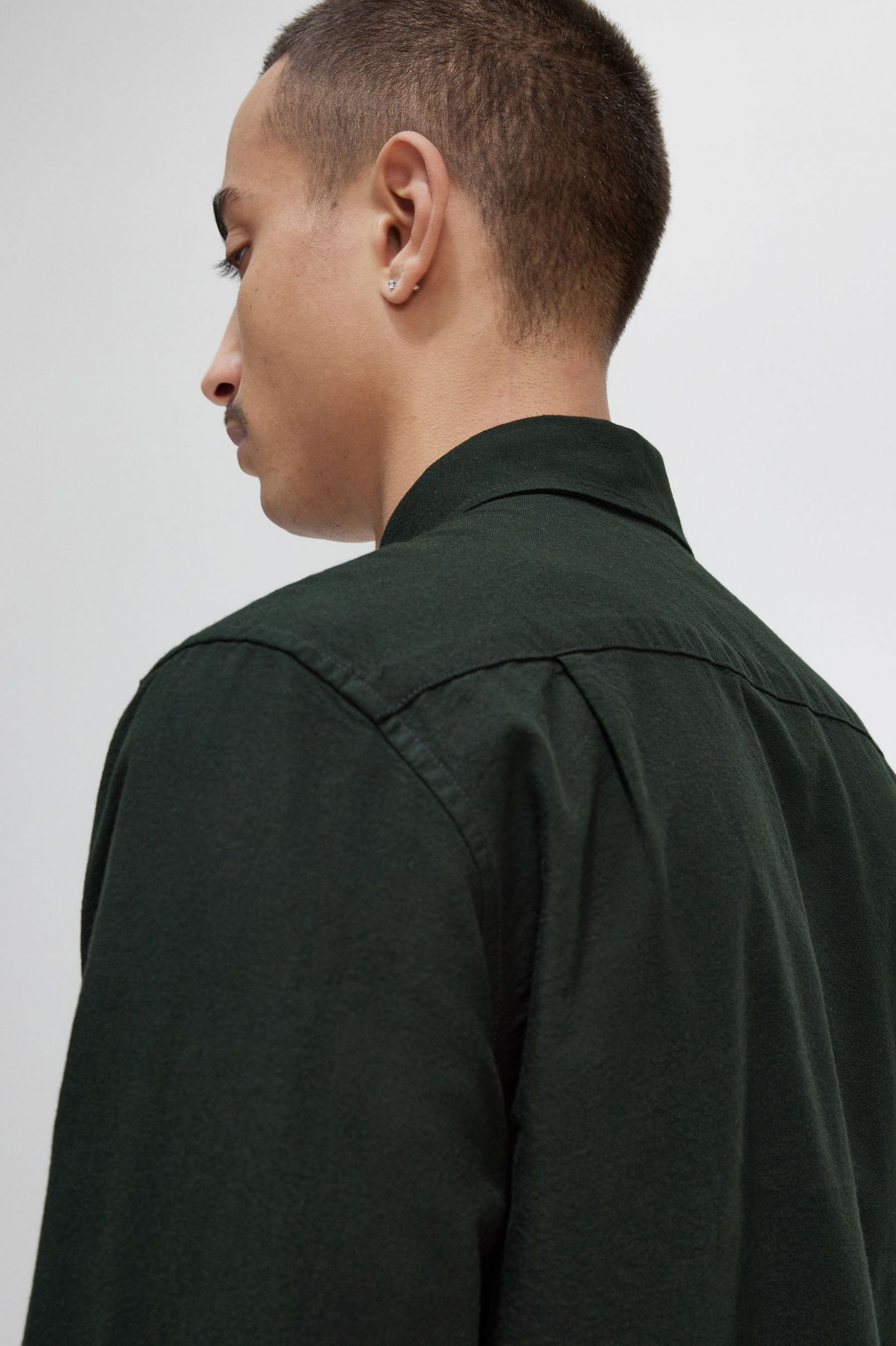 Oxford Shirt Night Green