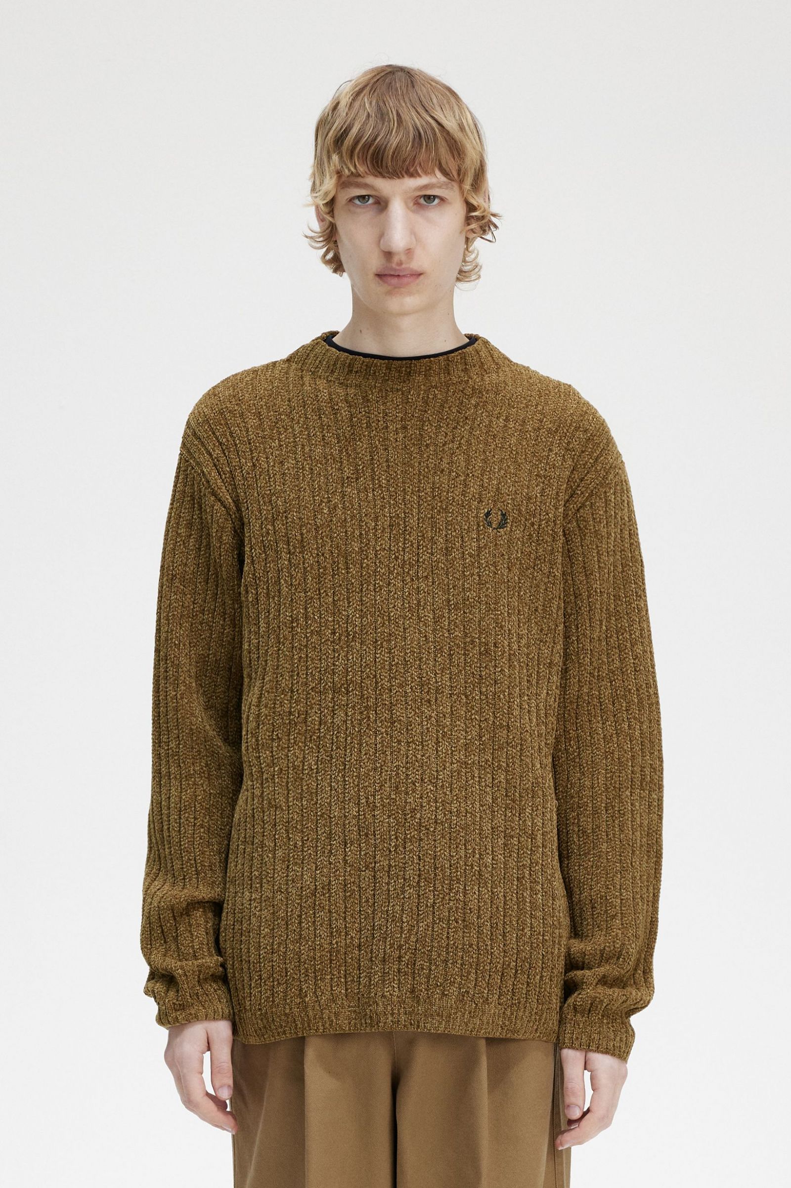 Chenille Rib Jumper Shaded Stone