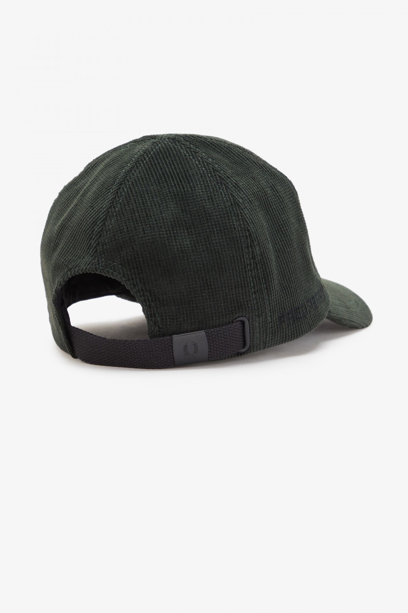 Waffle Cord Cap Night Green / Black