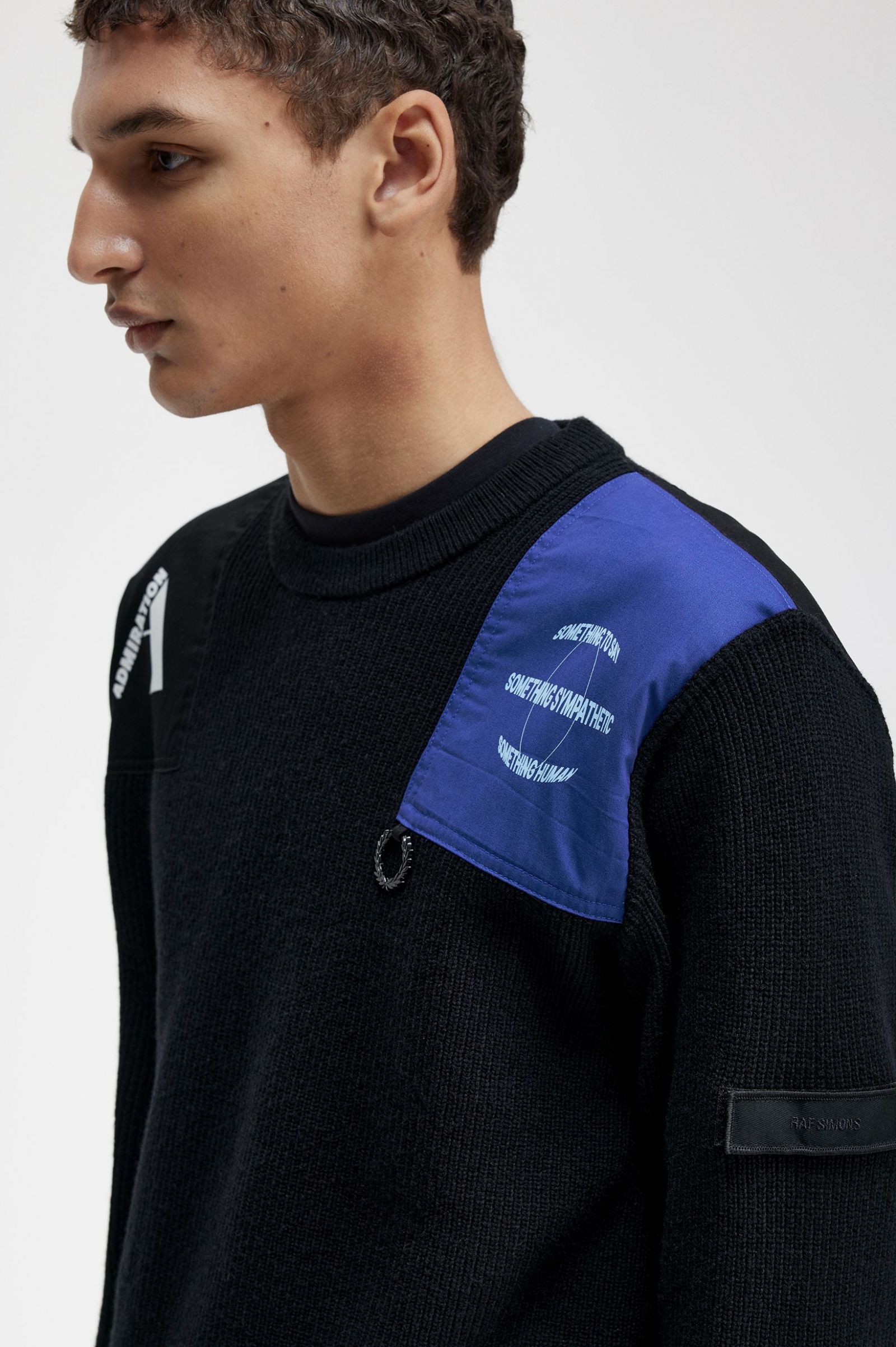 Raf SimonsPatch Detail Jumper Black