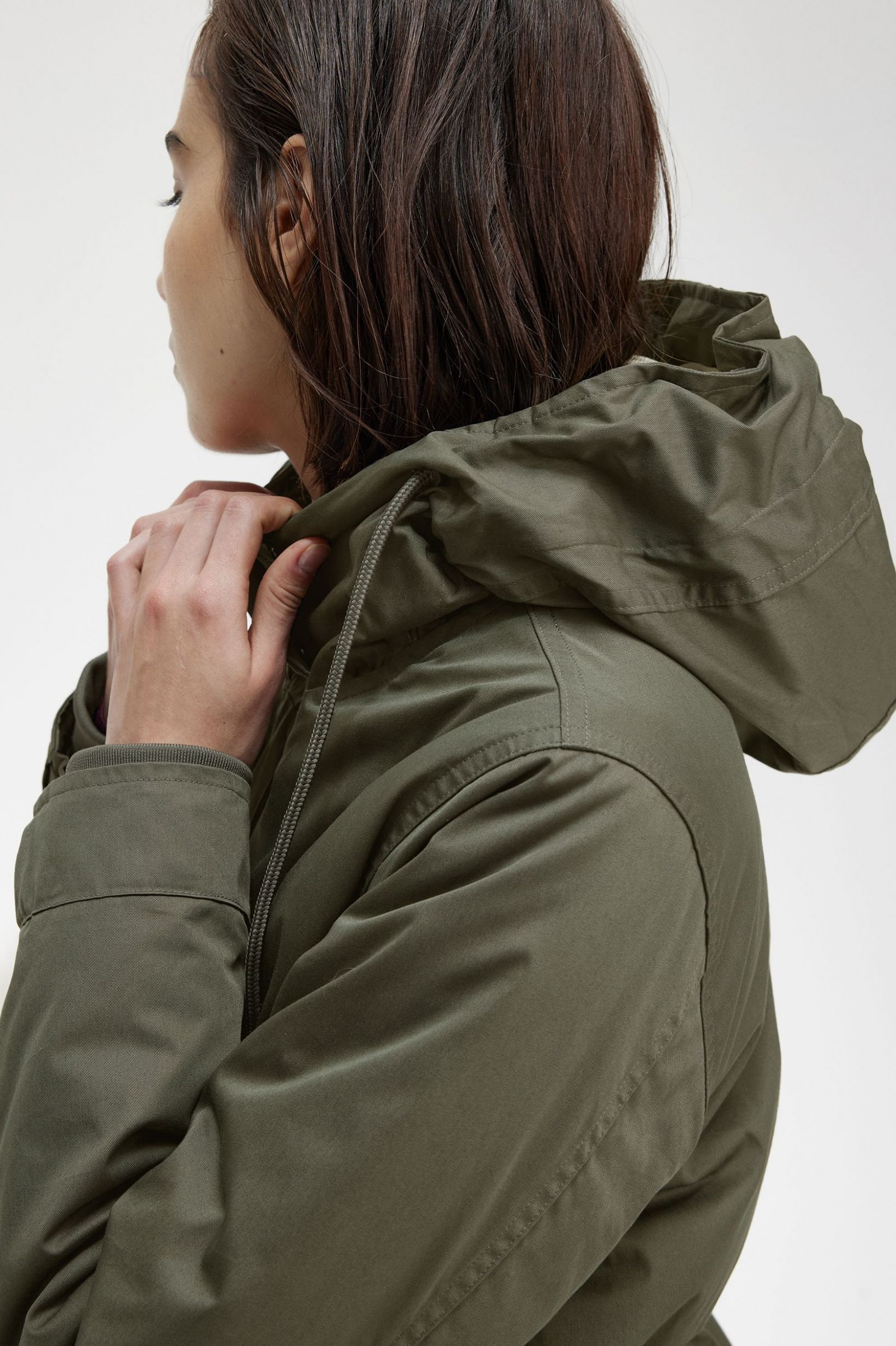 Zip-In Liner Parka Field Green