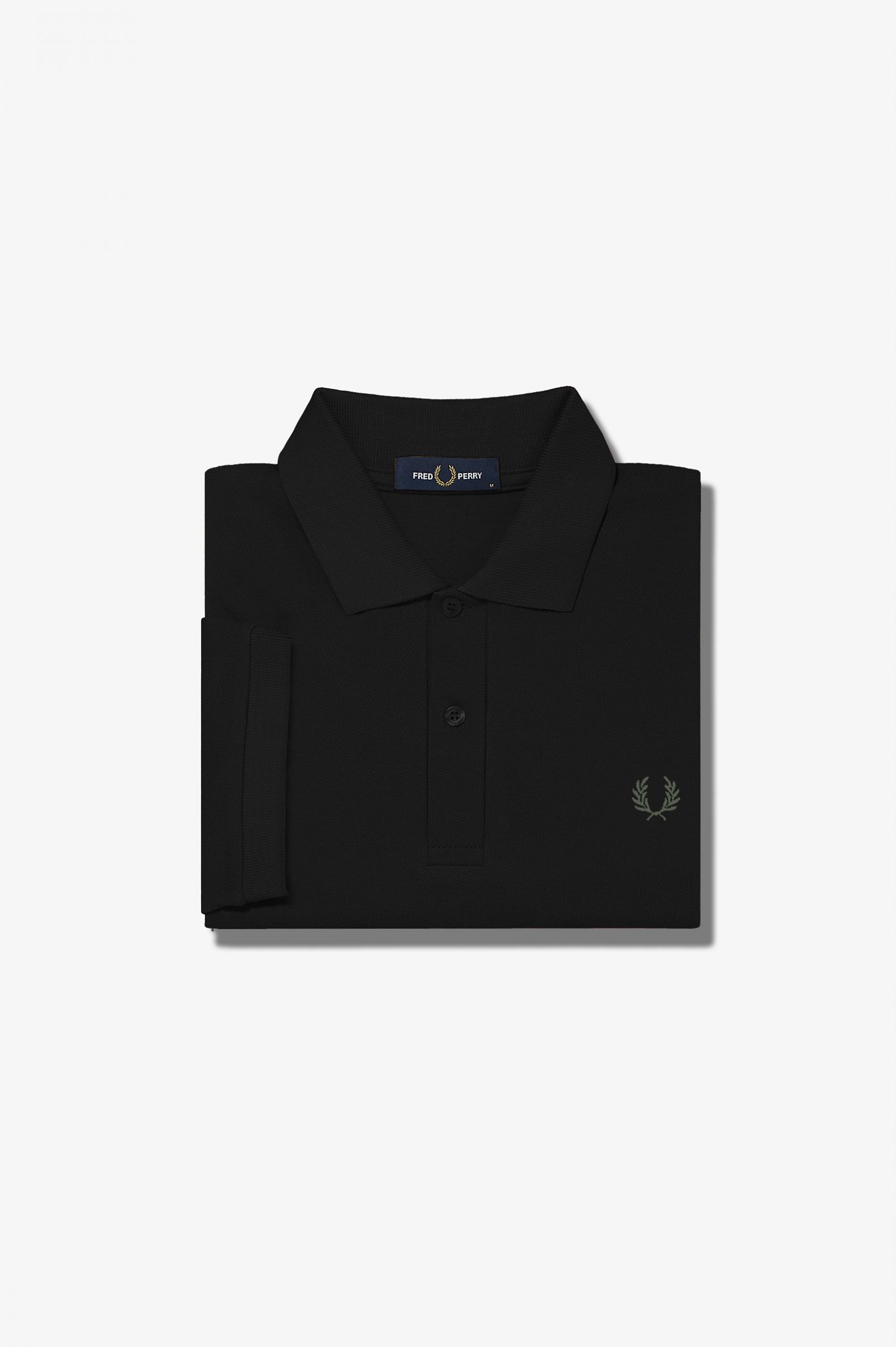 The Fred Perry ShirtM6000 Black / Field Green