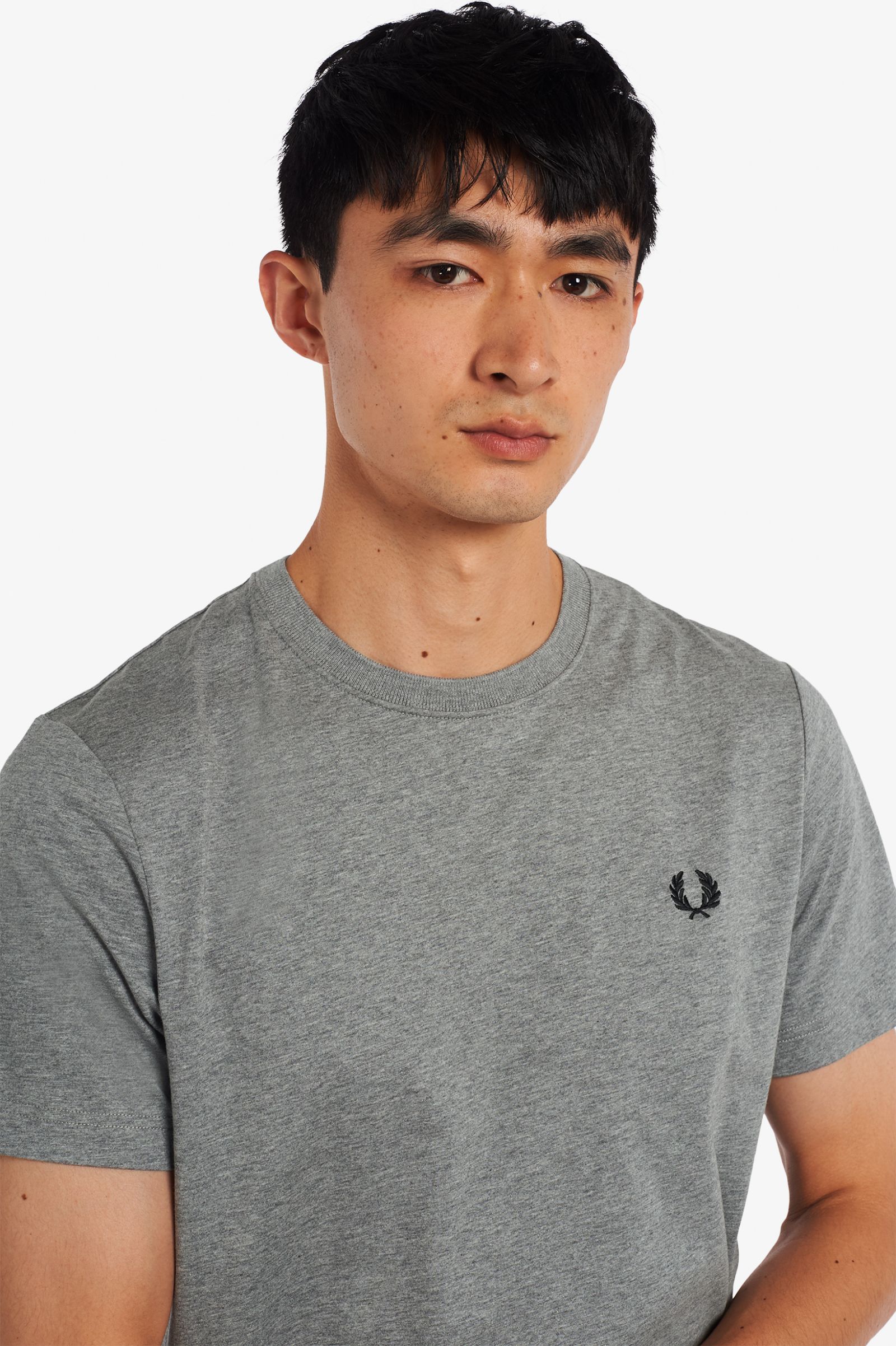 Crew Neck T-Shirt Steel Marl