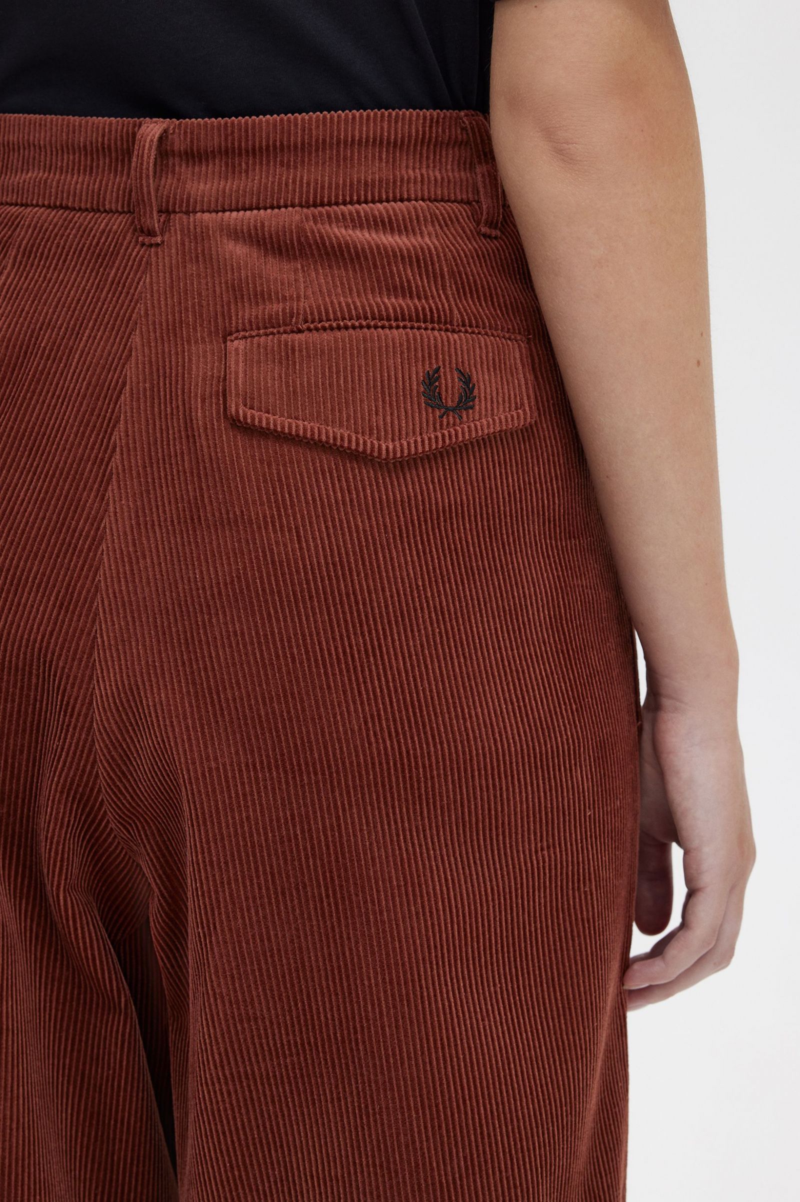 Corduroy Trousers Whisky Brown