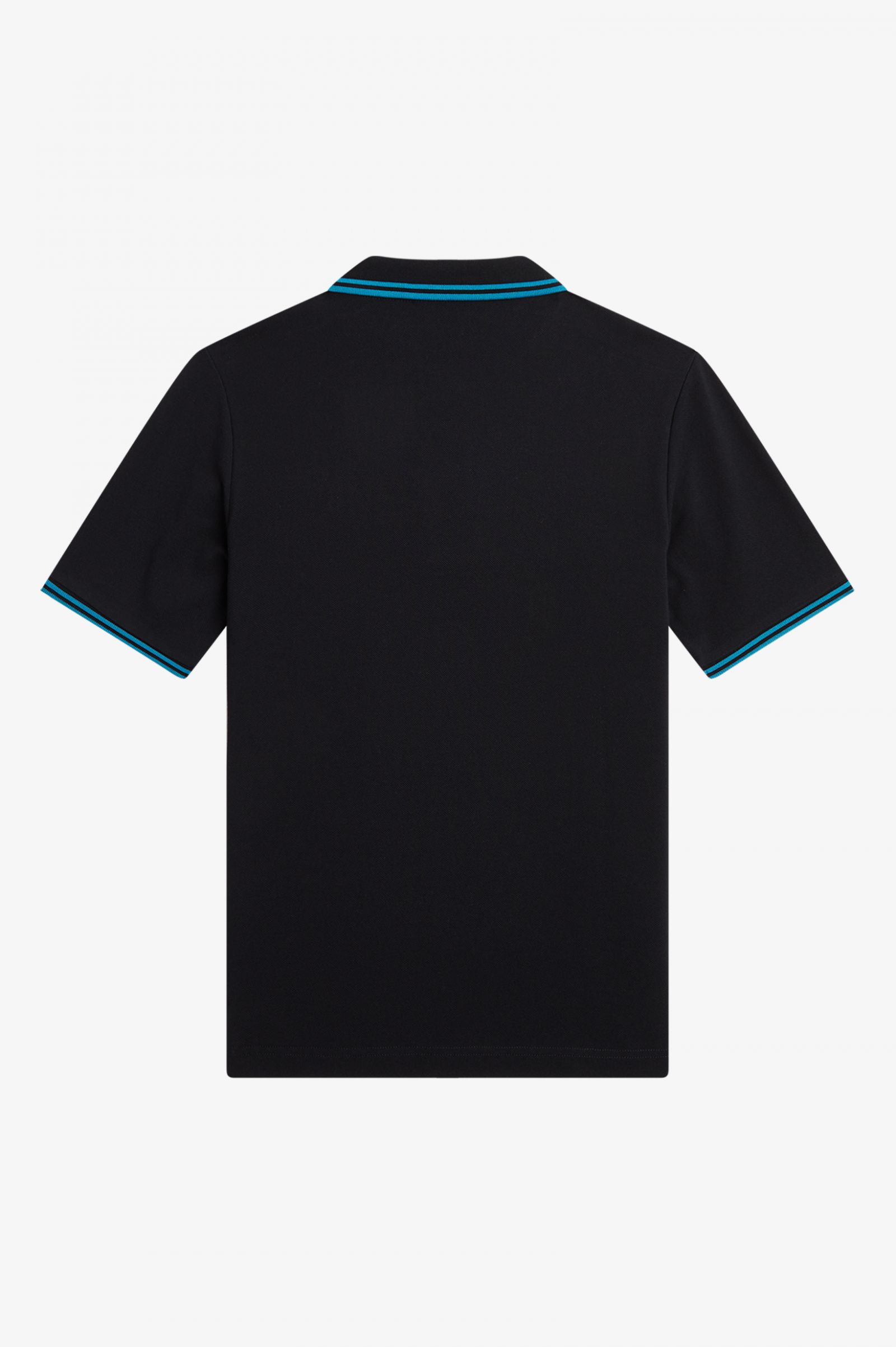 The Fred Perry ShirtG3600 Black / Cyber Blue / Cyber Blue
