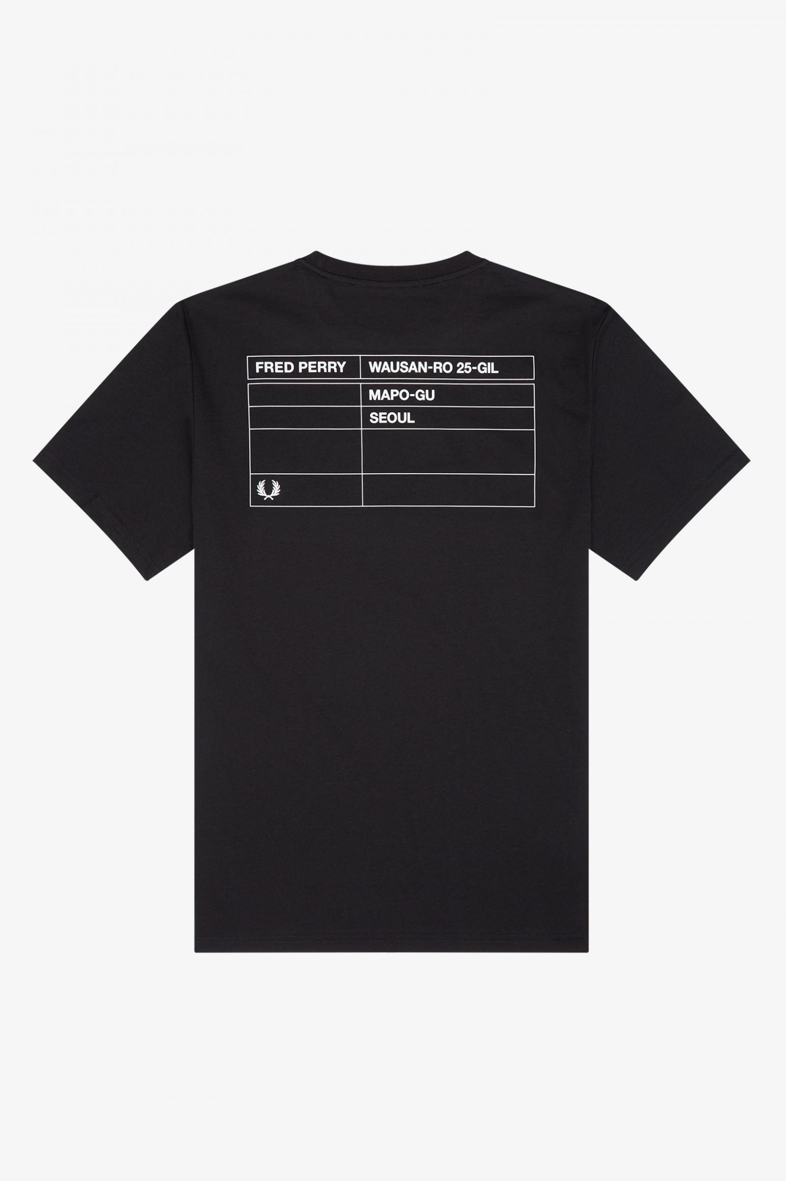 Seoul Ringer T-Shirt Black